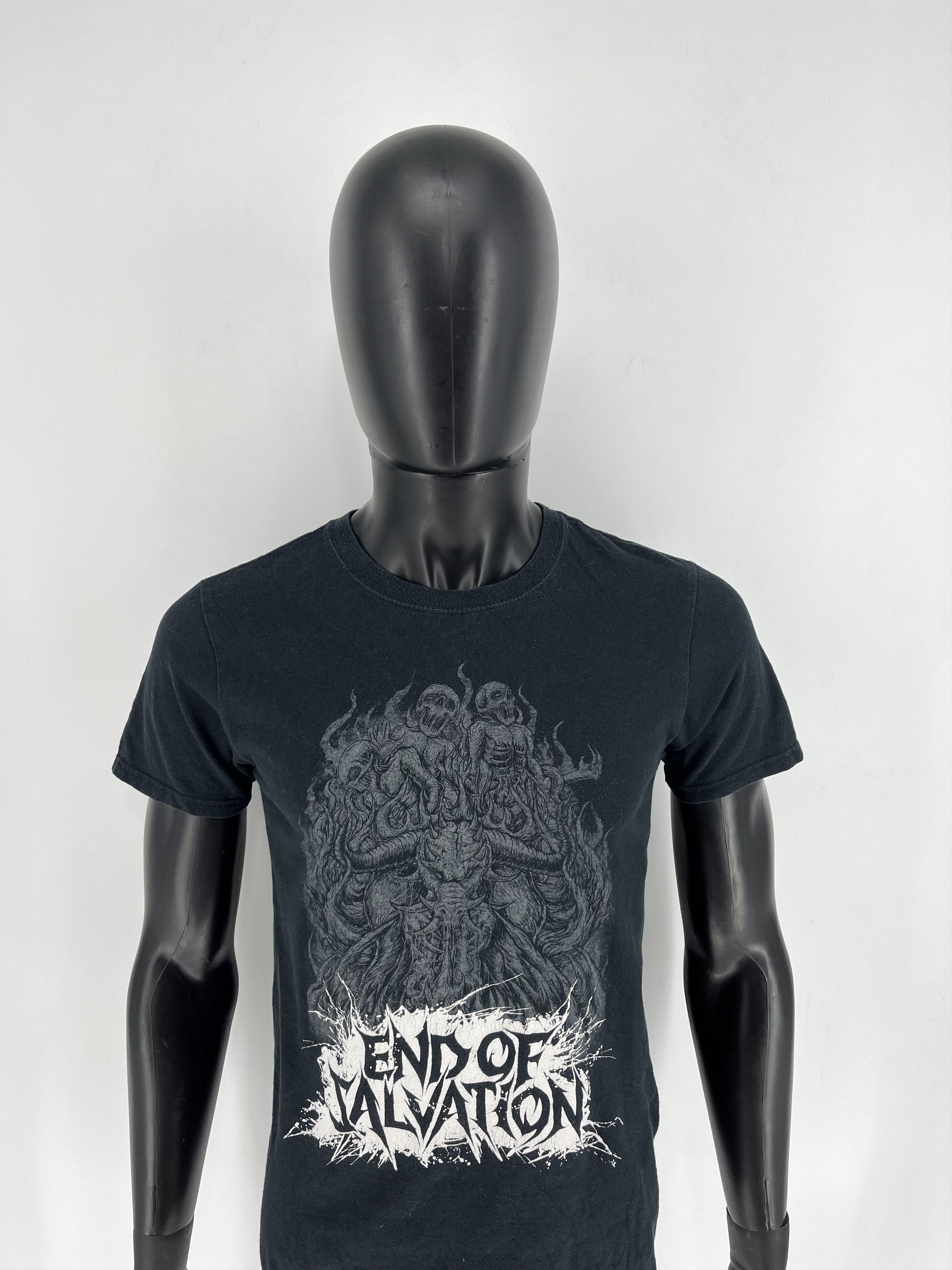 Band Tees × Vintage Vintage Y2k Washed AvantGarde Tribal Tee END OF SALVATION Size US S / EU 44-46 / 1 - 5 Thumbnail