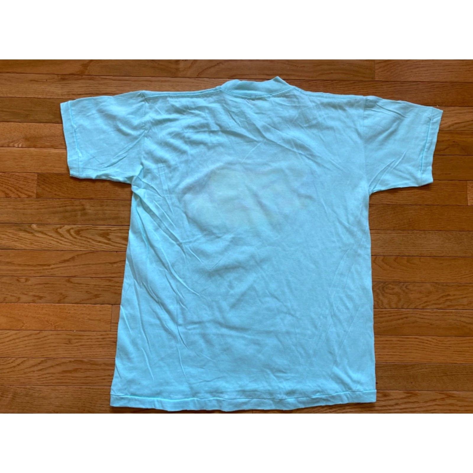 Vintage Vintage Horizon Alaska Polar Bear Mens XL T-Shirt 90s Cotton Blue Hanes Beefy-T Graphic Print Crew Neck Short Sleeve USA Made Mens Size US XL / EU 56 / 4 - 2 Thumbnail