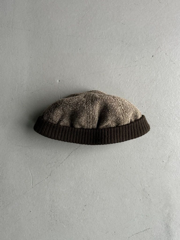 Armani ARMANI JEANS - 1990s TWEED BEANIE HAT Size ONE SIZE - 1 Thumbnail
