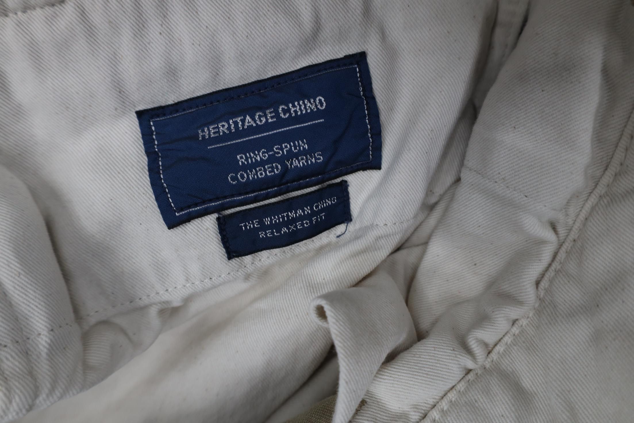 Polo Ralph Lauren Vintage Ralph Lauren Heavy Cotton Wide Leg Chino Pants Beige Size US 42 / EU 58 - 9 Thumbnail