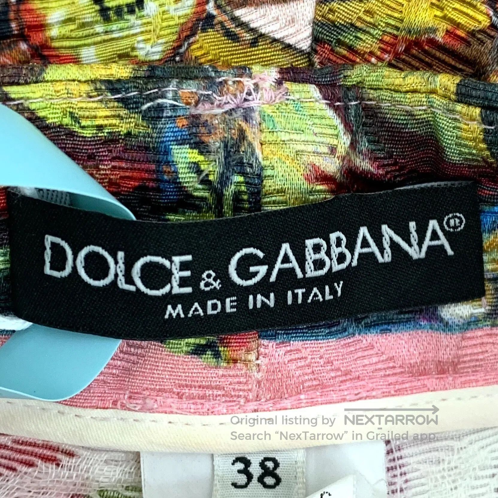 Dolce & Gabbana Dolce Gabbana Floral Print Cotton Shorts. Size 37" - 5 Thumbnail