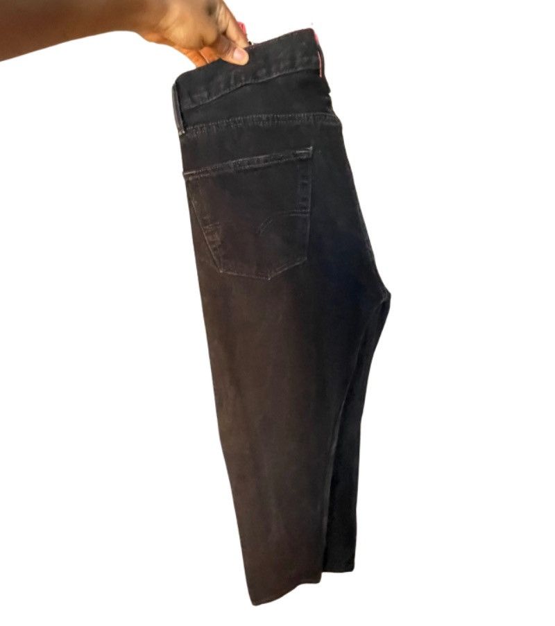 Levi's Vintage Clothing Black Vintage Low Rise Straight Leg Levi 505s’ Jeans Size US 34 / EU 50 - 4 Thumbnail