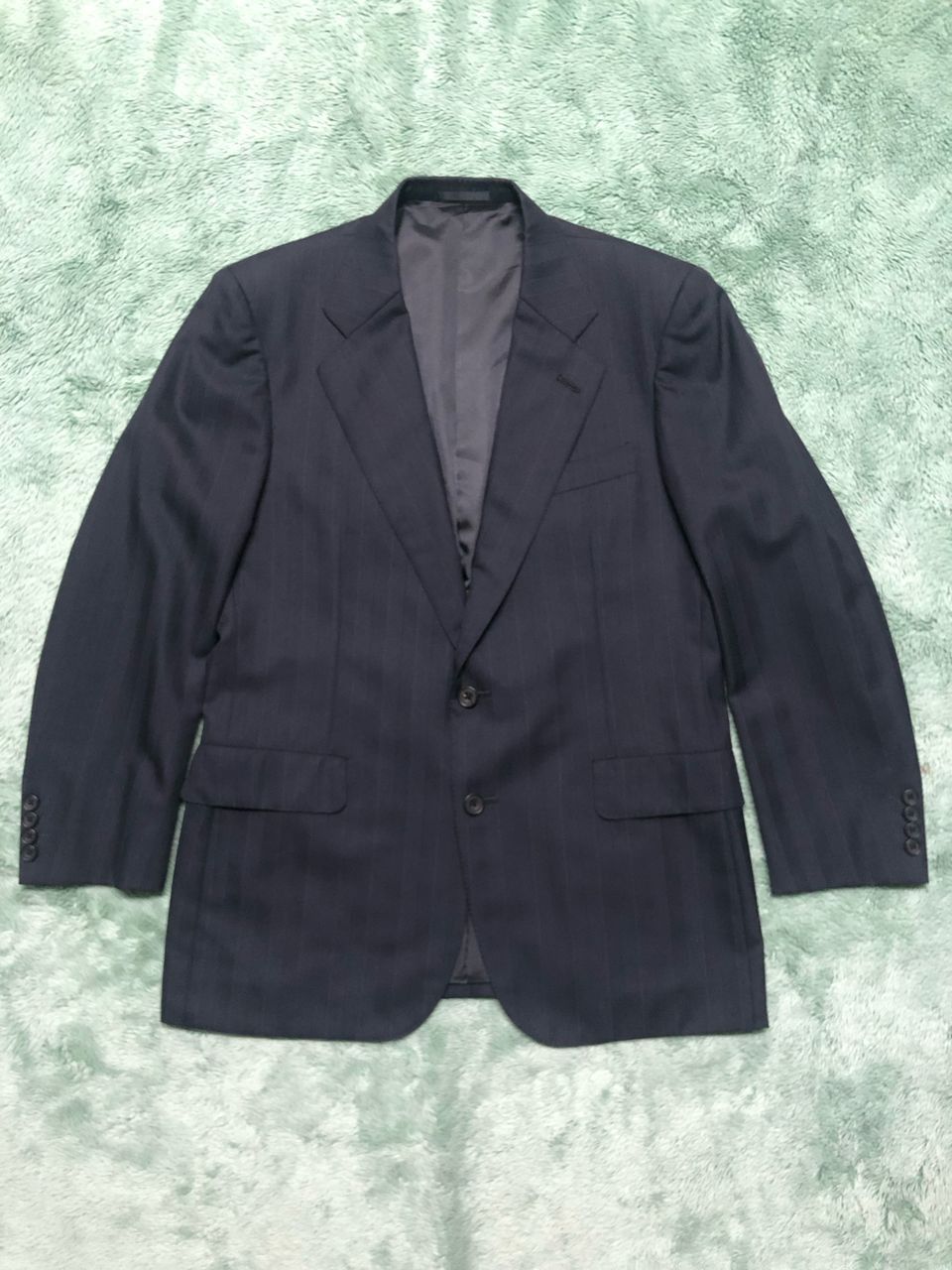 Burberry VINTAGE BURBERRYS WOOL BLAZER COAT JACKET Size US M / EU 48-50 / 2 - 1 Thumbnail