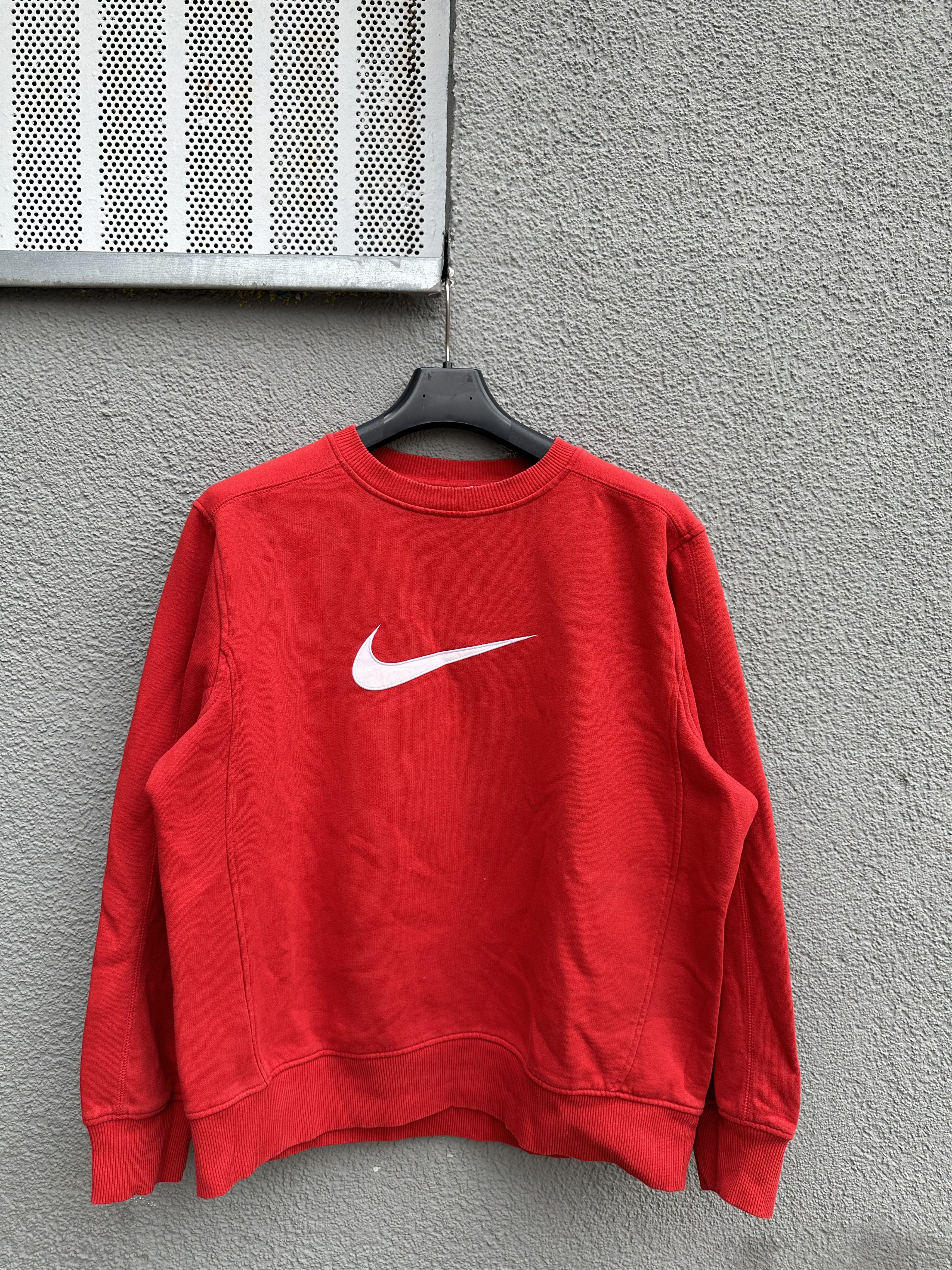 Sweatshirt Nike Retro Pull Vintage Nike Sweatshirt Big Logo Swoosh