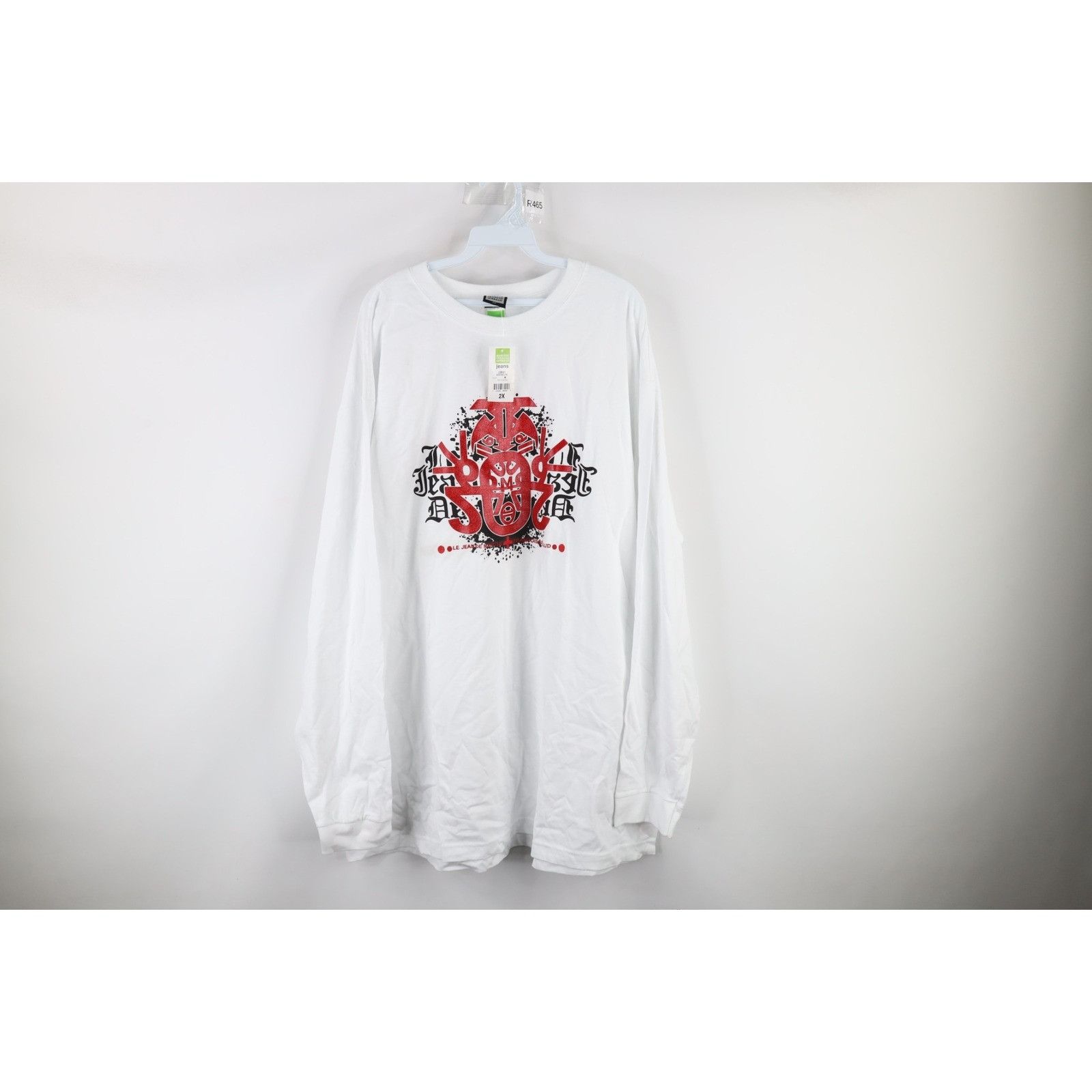 Marithe + Francois Girbaud × Vintage NOS Vintage 90s Marithe Francois Girbaud Long Sleeve T-Shirt Size US XXL / EU 58 / 5 - 1 Thumbnail