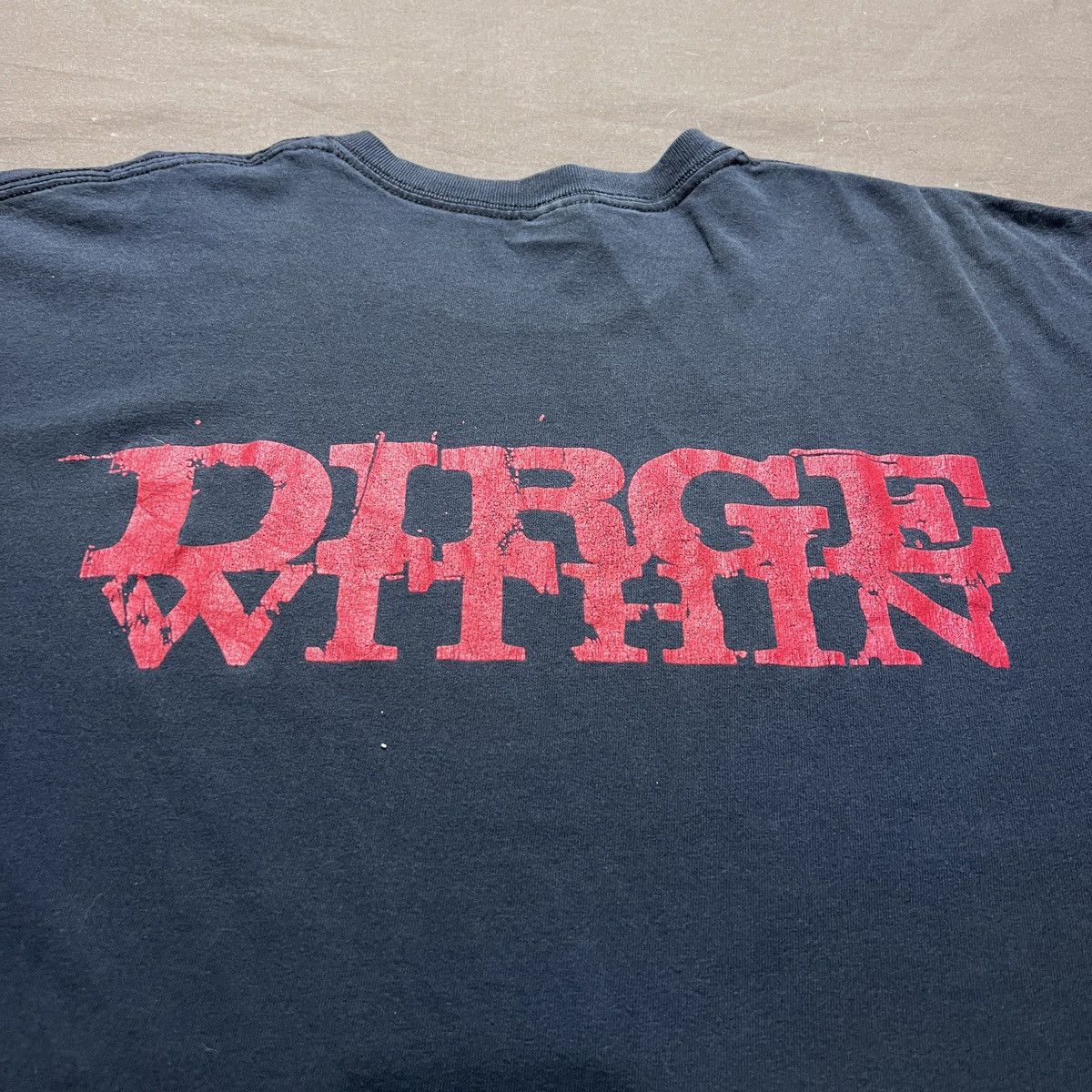 Band Tees Vintage Y2K Dirge Within Tee 2XL Faded Groove Metalcore Size US XXL / EU 58 / 5 - 6 Thumbnail