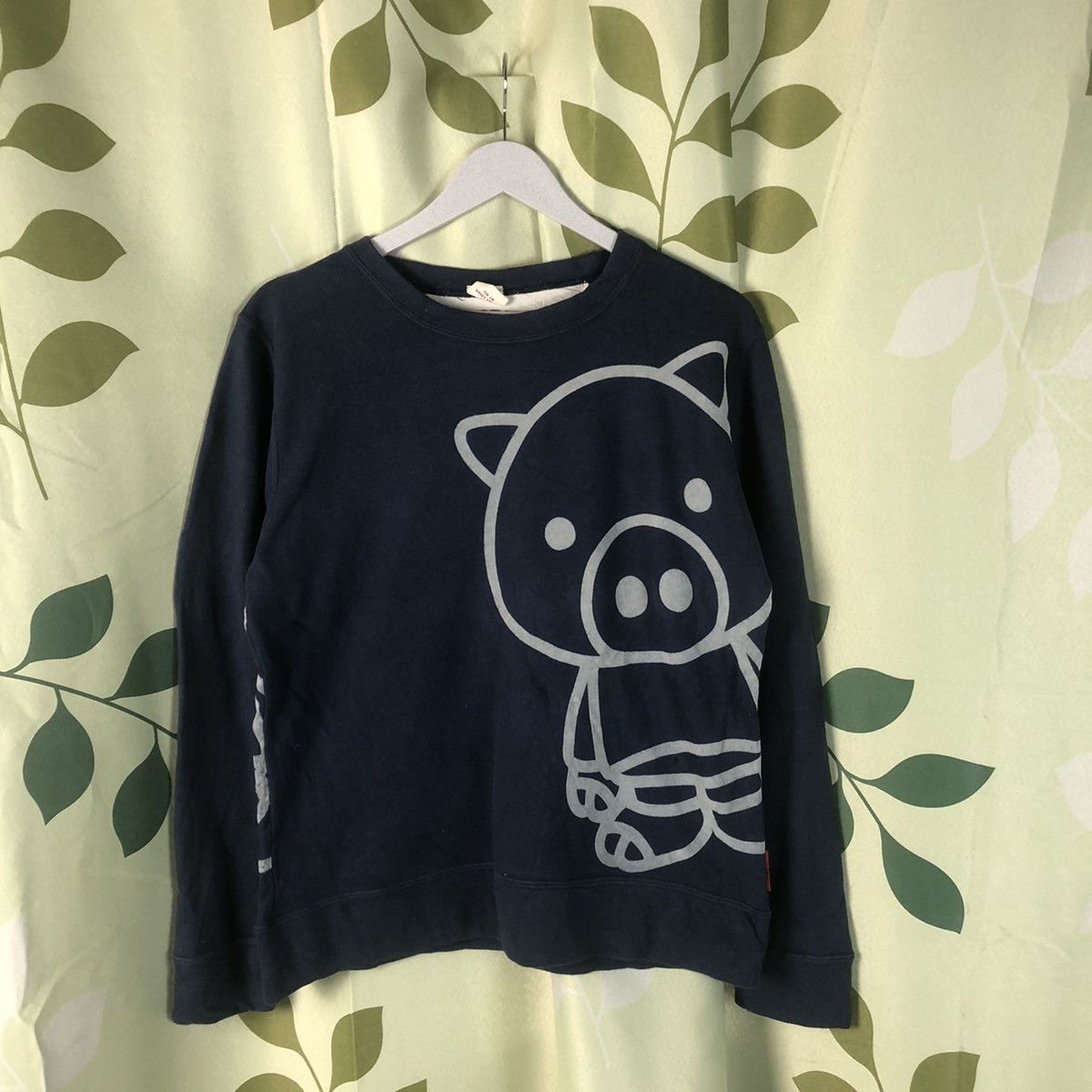 Drug Stores pig Dark Blue Sweatshirt #7430
