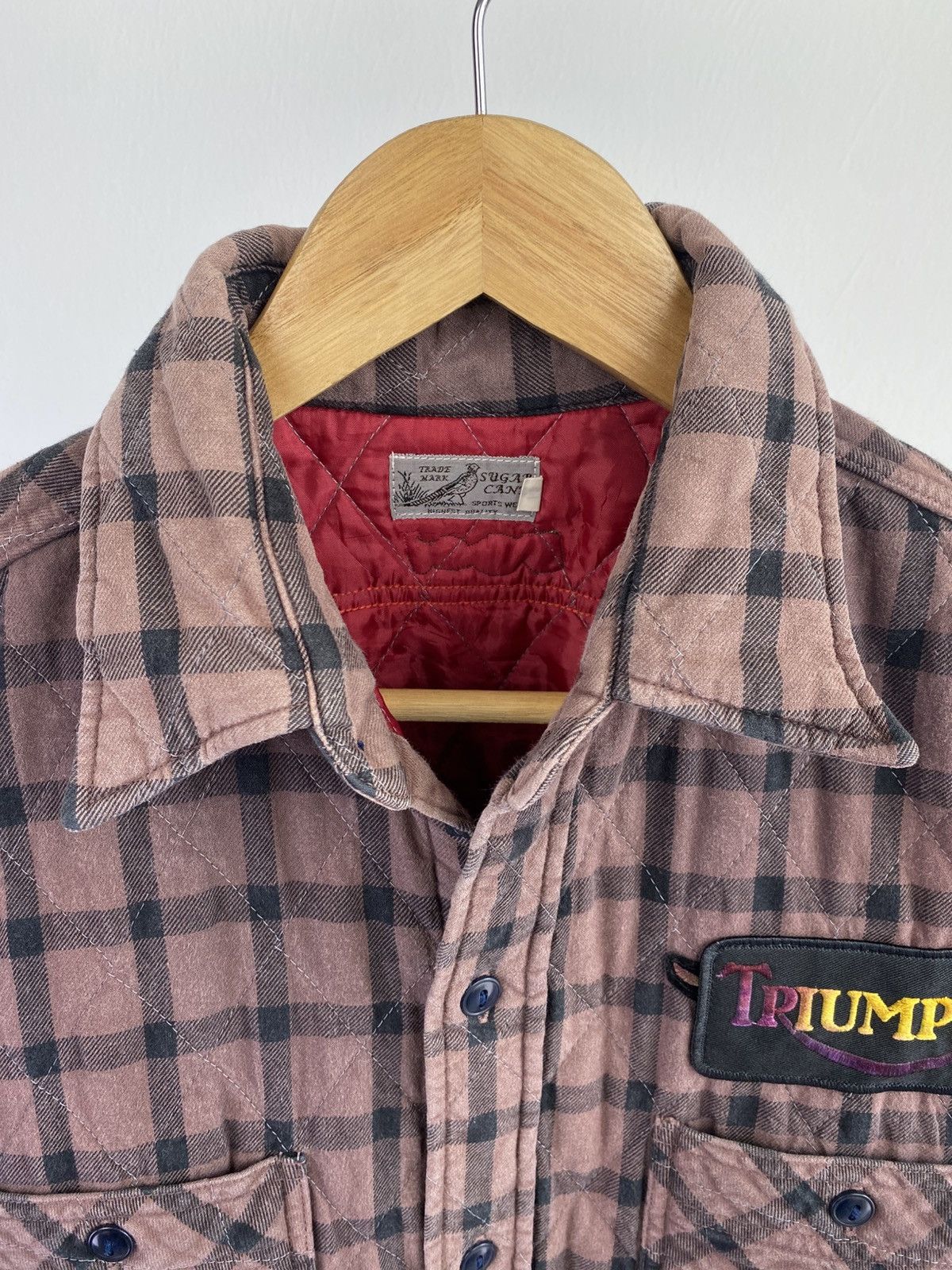 Sugar Cane 90’s Sugarcane by Toyo Enterprise Sunfaded Quilted Flannel Size US L / EU 52-54 / 3 - 4 Thumbnail