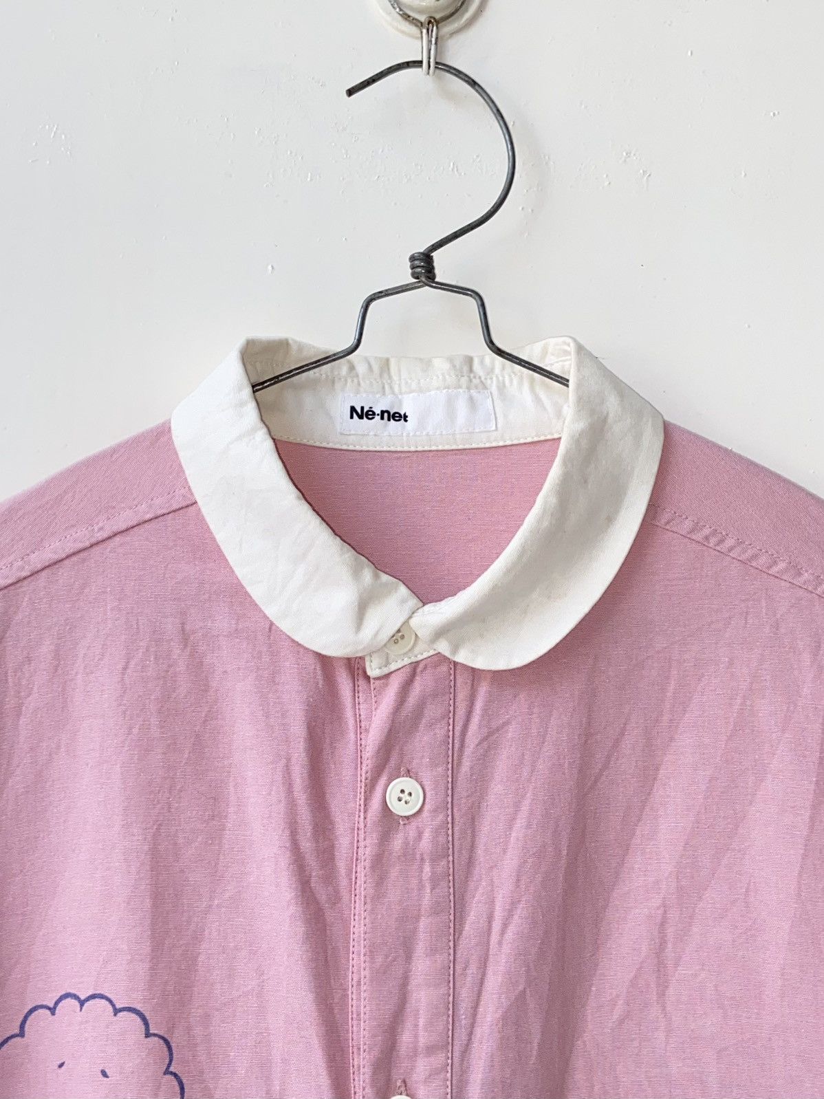 Issey Miyake × Ne-Net NE-NET Pink Shirt Size US S / EU 44-46 / 1 - 13 Thumbnail