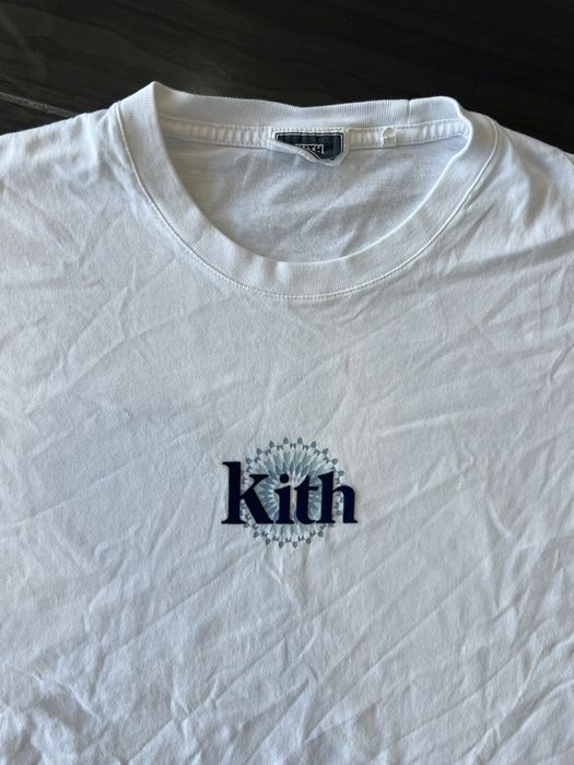 Kith Kith Box Logo Moroccan Serif White Tee Shirt Hype Men's M