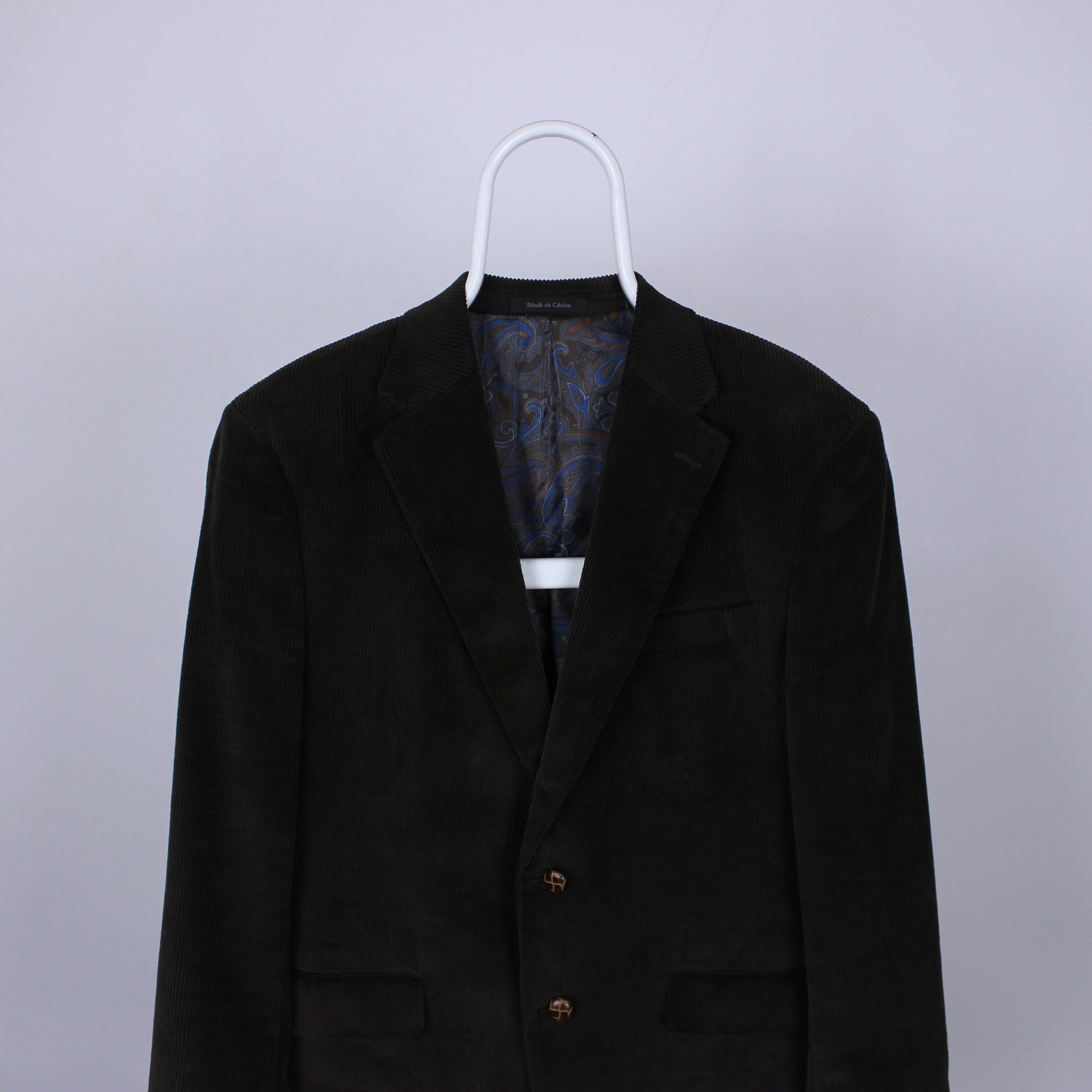 Polo Ralph Lauren Polo Ralph Lauren blazer brown velvet 40R M L Size 40R - 3 Thumbnail