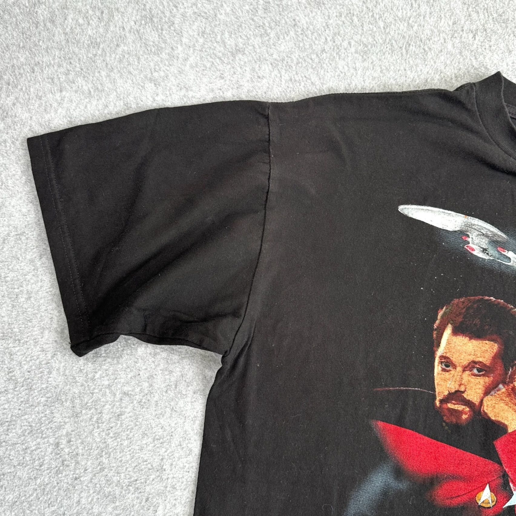 Vintage Tour Champ T-Shirt Black Men's XL Crew Neck Short Sleeve Size US XL / EU 56 / 4 - 7 Thumbnail