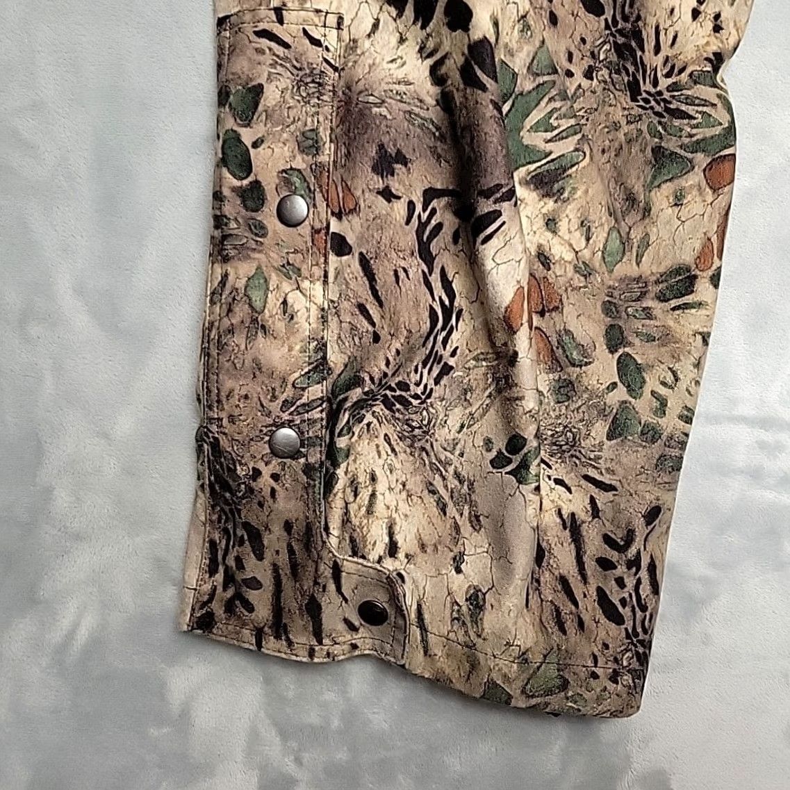 Vintage Prym1 Camo Pants Mens XL Brown Camouflaged Lined Elastic Waist Hunting Outdoors Size US 36 / EU 52 - 7 Thumbnail