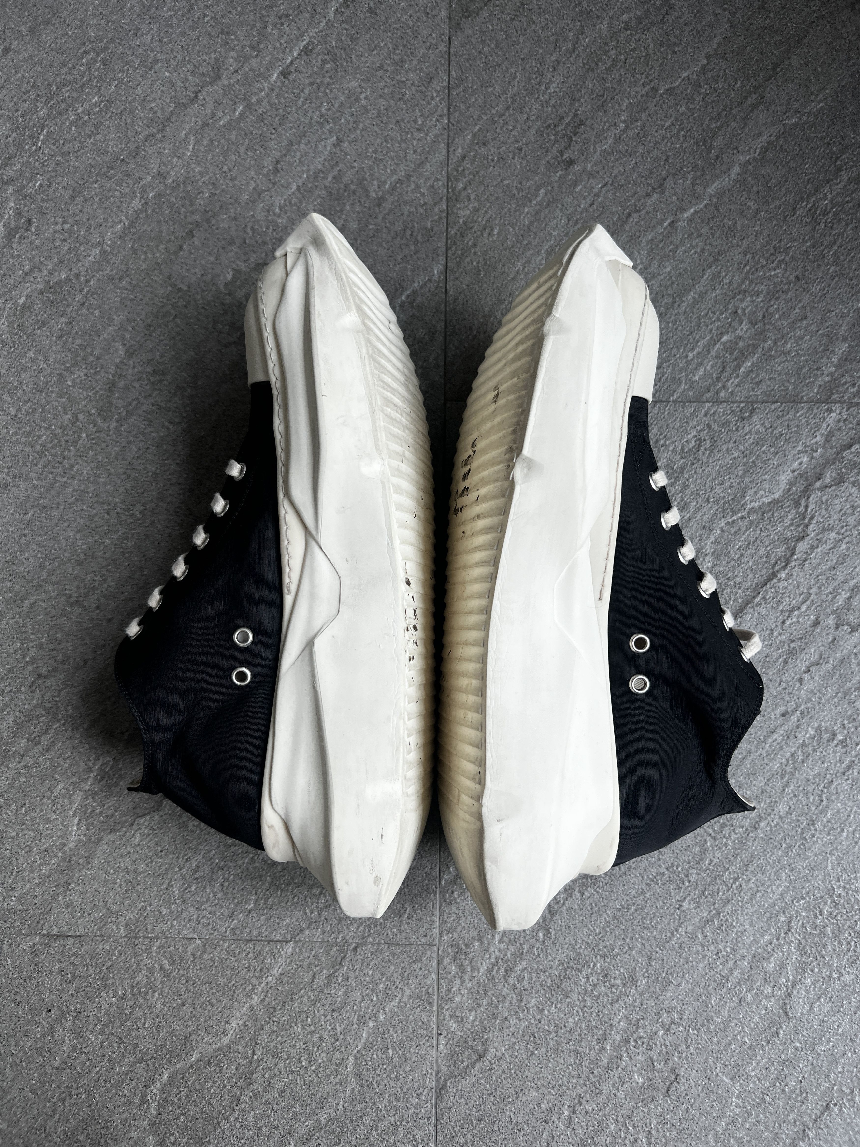 Rick Owens Drkshdw Rick Owens DRKSHDW Abstract Sole Sneakers 42.5 Size US 9.5 / EU 42-43 - 7 Thumbnail