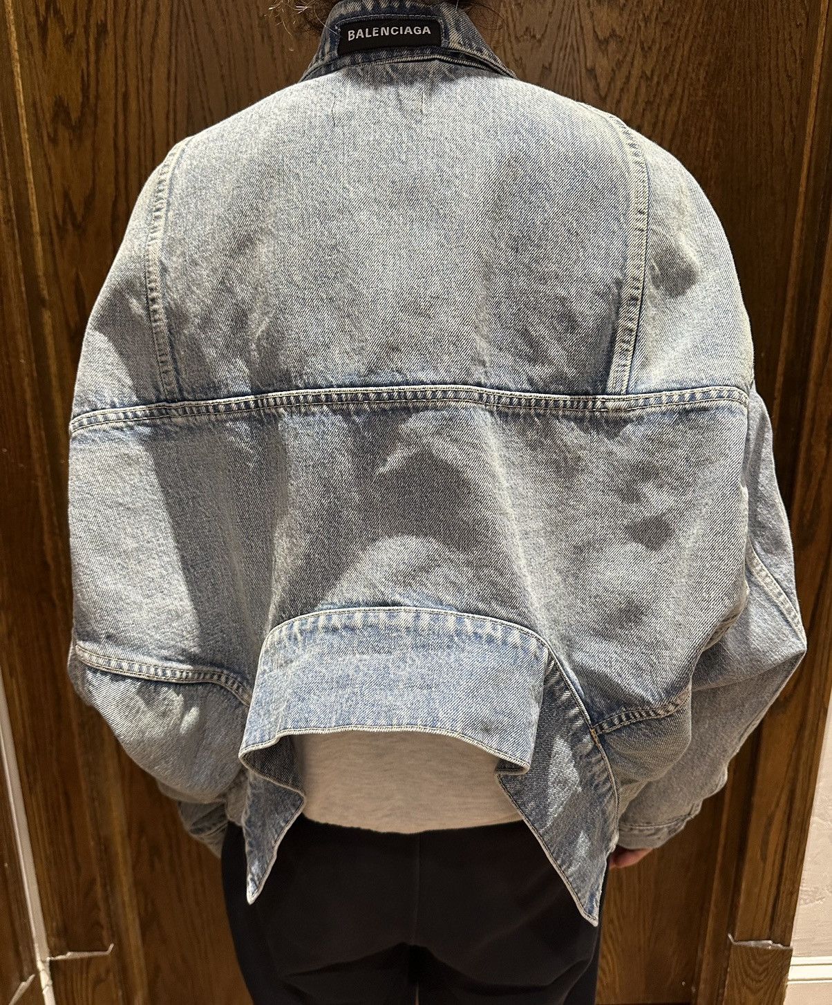 Balenciaga SS23 UPSIDE DOWN DENIM JACKET Size US S / EU 44-46 / 1 - 10 Thumbnail
