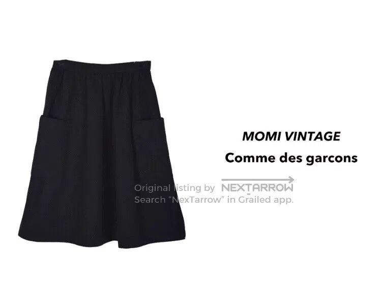 Comme des Garcons Comme Des Garcons One size fits all Black Wool Big Pocket S Size 25" / US 0 / IT 36 - 3 Thumbnail