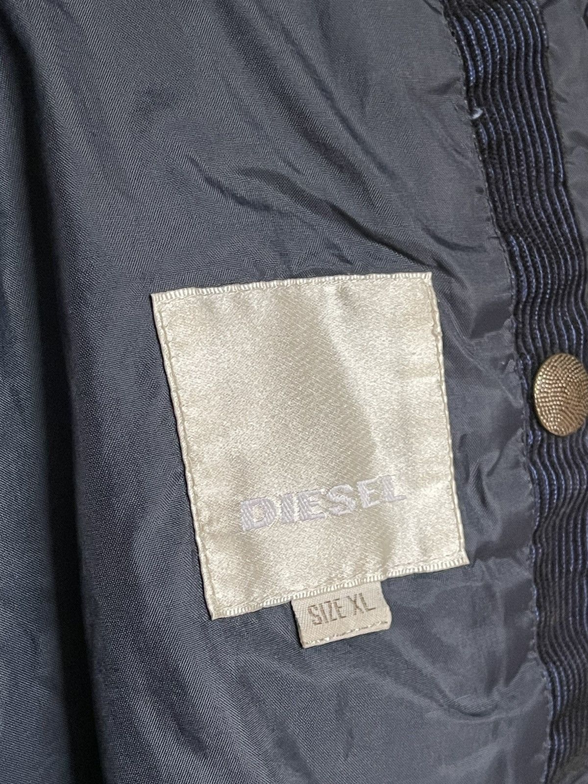 Diesel Vintage Diesel Protection Squad Corduroy Jacket y2k Size US XL / EU 56 / 4 - 3 Thumbnail