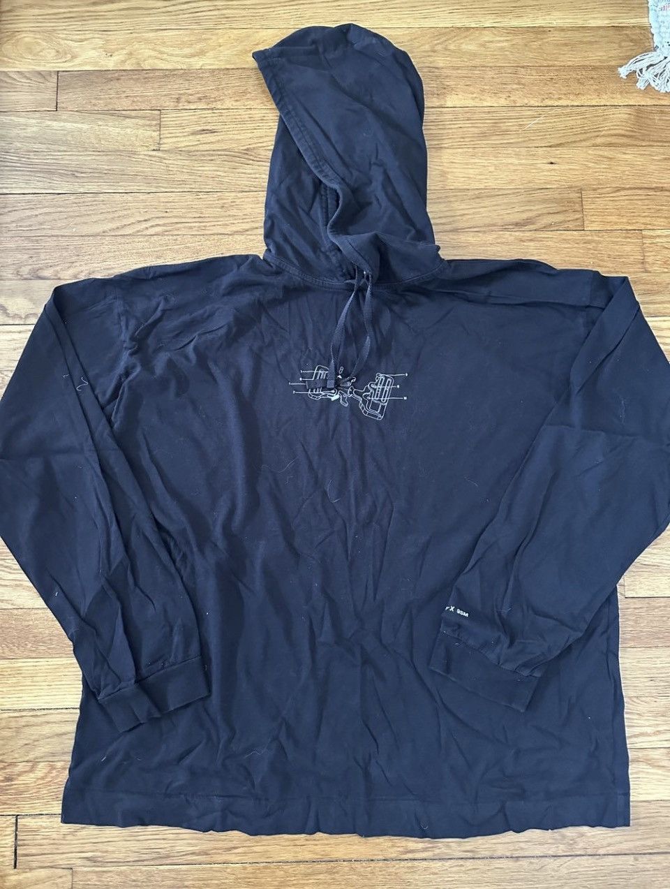 1017 ALYX 9SM 1017 ALYX 9SM Buckle Detail Hoodie Size US XL / EU 56 / 4 - 1 Thumbnail