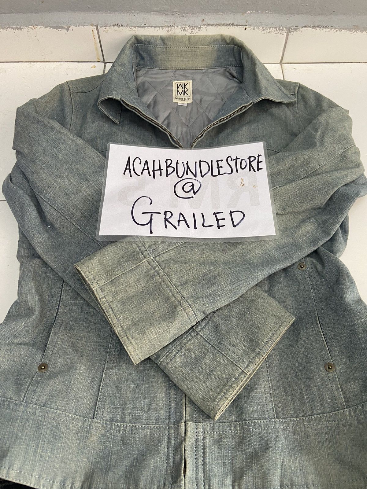 Michel Klein MICHEL KLEIN PARIS DENIM JACKET Size XS / US 0-2 / IT 36-38 - 18 Thumbnail