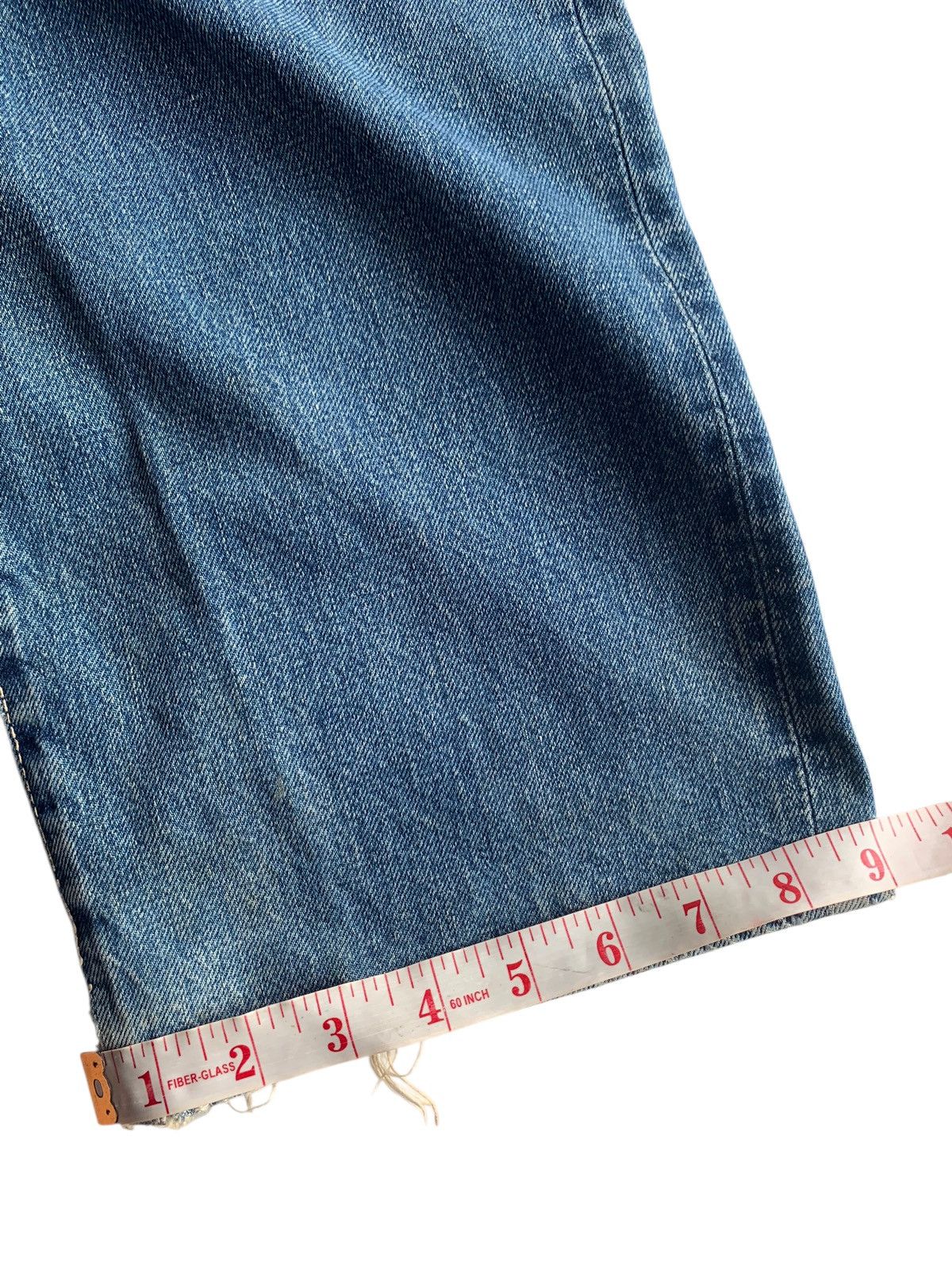 Japanese Brand × Kapital × Vintage SPELLBOUND DOMINGO SELVEDGE BUTTON FLY DISTRESSED DENIM Size US 32 / EU 48 - 22 Thumbnail