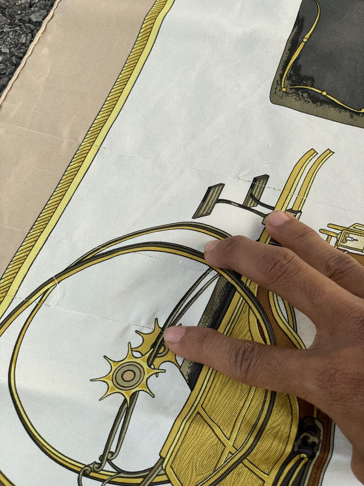 Hermes Hermes La Perriere | Scarf Size ONE SIZE - 11 Thumbnail