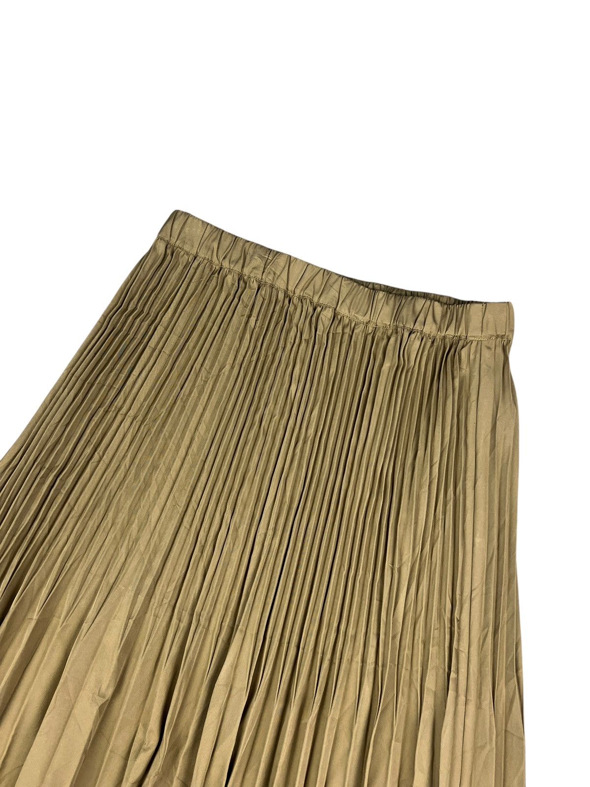 Issey Miyake Ne-Net Pleated Wrinkles Maxi Skirt Size 29" - 5 Thumbnail
