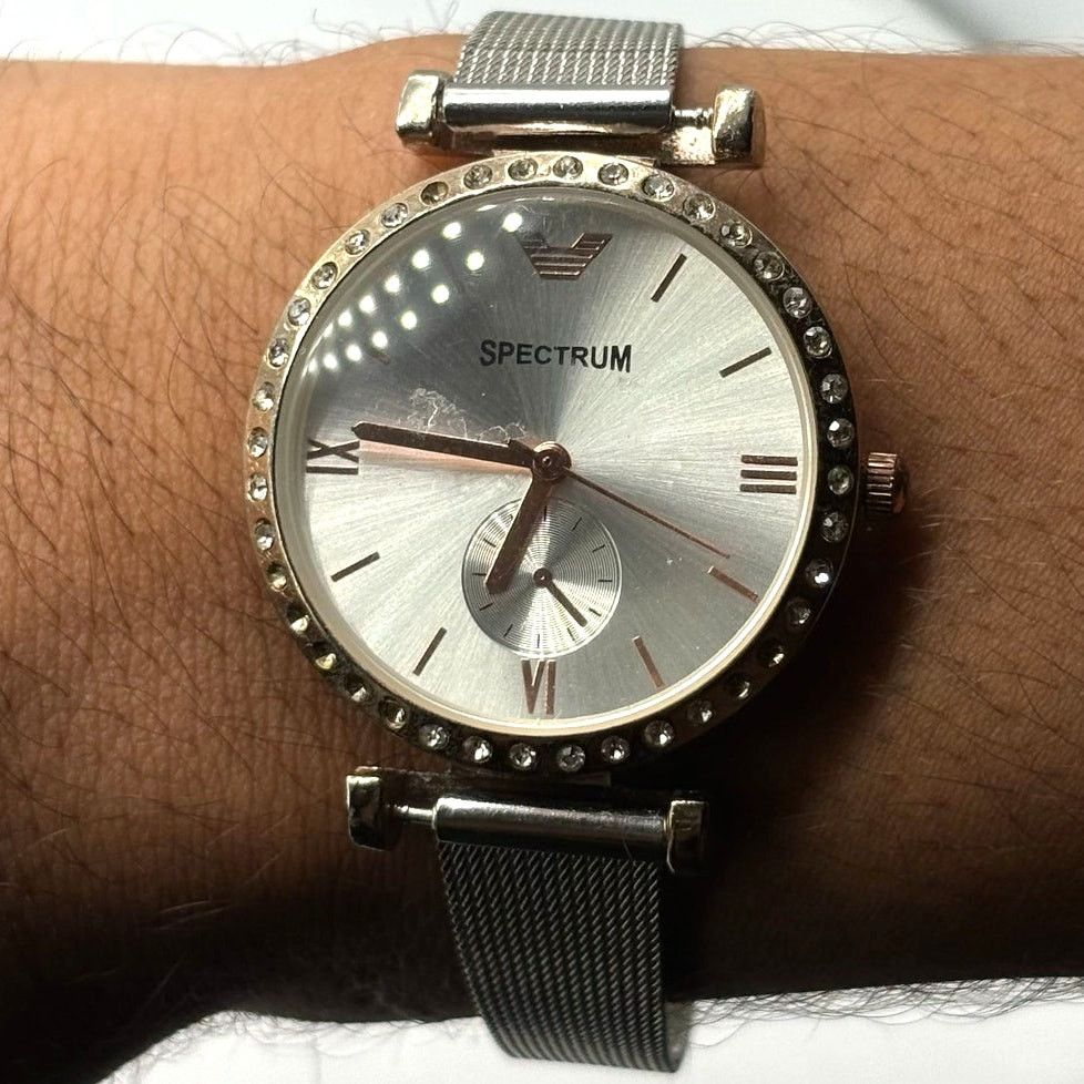 Other Rose Gold & Silver Spectrum Watch Size ONE SIZE - 2 Thumbnail
