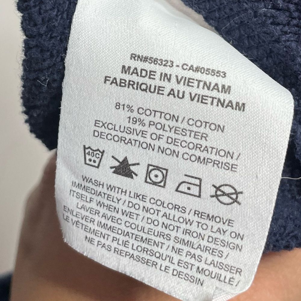 Nike Nike Navy Bleach Dyed Sweatpants Small Size US 34 / EU 50 - 10 Thumbnail