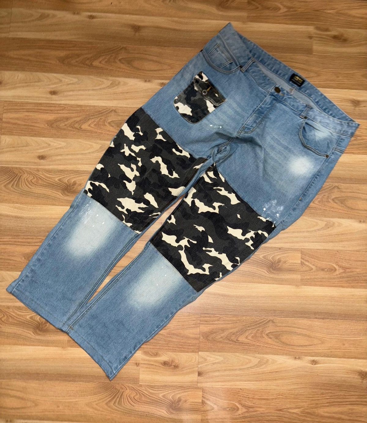 Japanese Brand Y2K x Streetwear x Amerigo vespucci Denim jeans Size US 38 / EU 54 - 1 Thumbnail