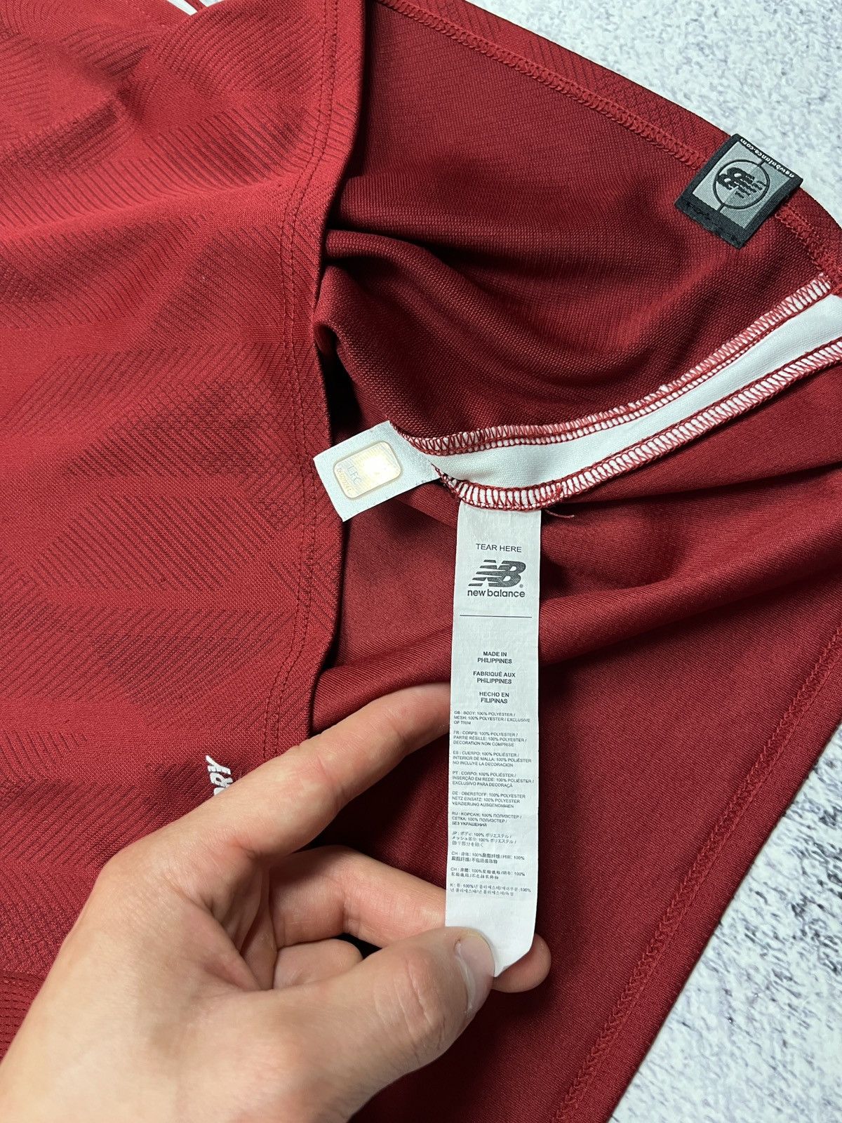 New Balance Liverpool 2018-2019 Home Soccer Jersey Football Kit #8 Keita Size US M / EU 48-50 / 2 - 8 Thumbnail