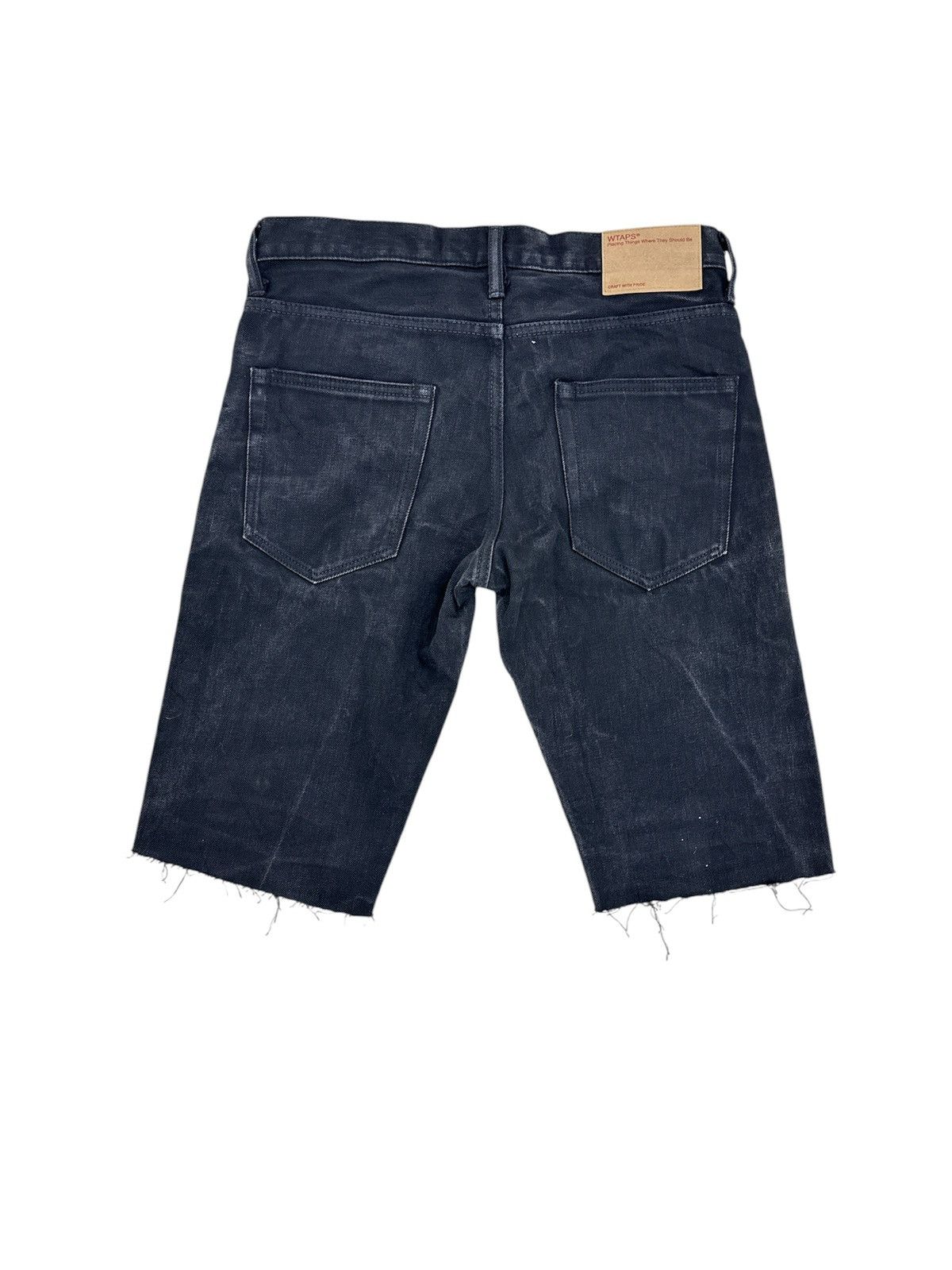 Wtaps Wtaps Denim short Pants Destressted Design Size US 32 / EU 48 - 2 Thumbnail