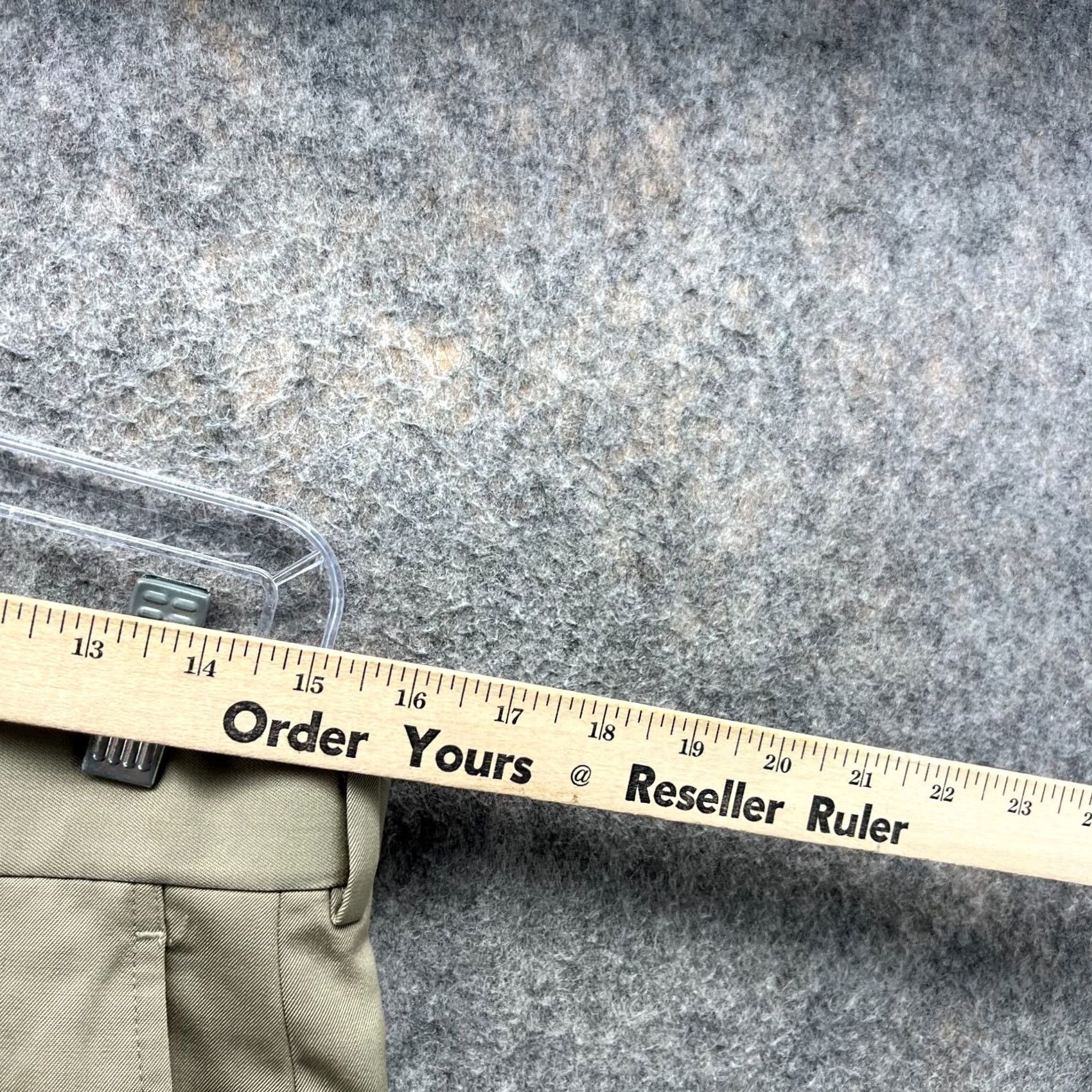 Brooks Brothers Brooks Brothers Pants Men 32x32 Khaki Chino Pleated Tan Beige Trousers Regent Casual Formal Workwear) Size US 32 / EU 48 - 4 Thumbnail