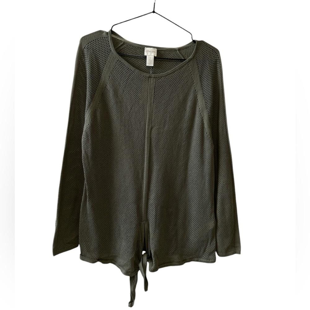 Chicos Chico's Lydia Tie Pullover Sweater - Size 2 Size XS / US 0-2 / IT 36-38 - 1 Thumbnail