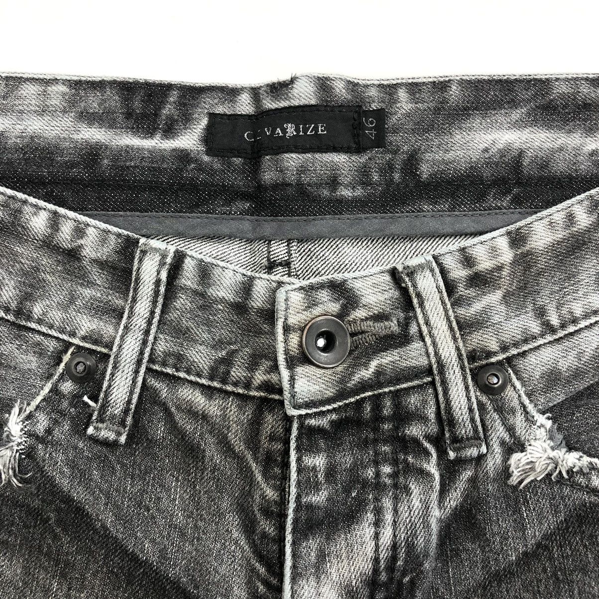 CIVARIZE 📦SOLD📦 Civarize Zip Leg Distressed Fade Flared Jeans BootCut Size US 31 - 5 Thumbnail