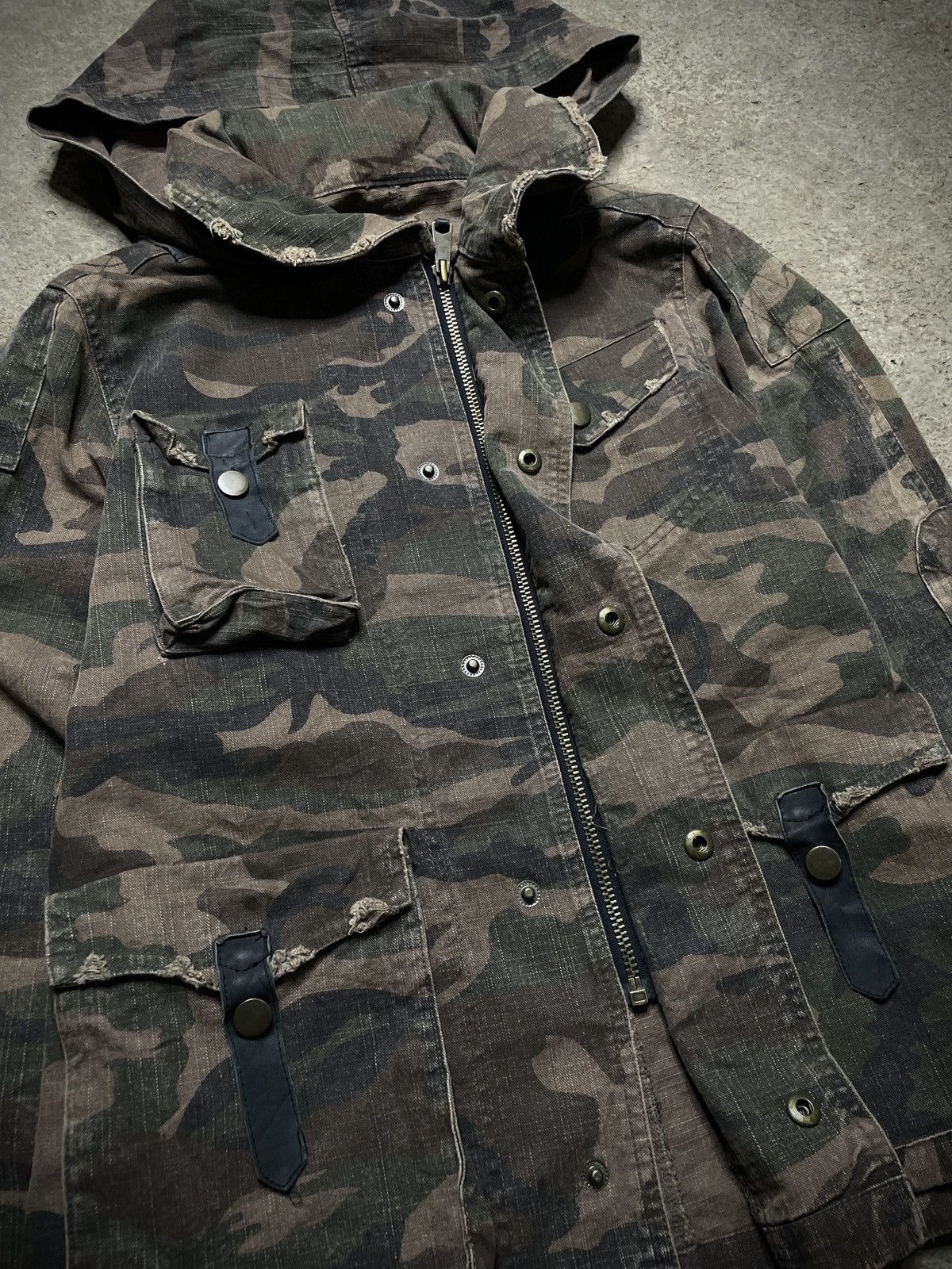 BUFFALO BOBS 2000’s Bub Jhonny - Apocalypse Style Camo Bono Jacket Size US M / EU 48-50 / 2 - 7 Thumbnail
