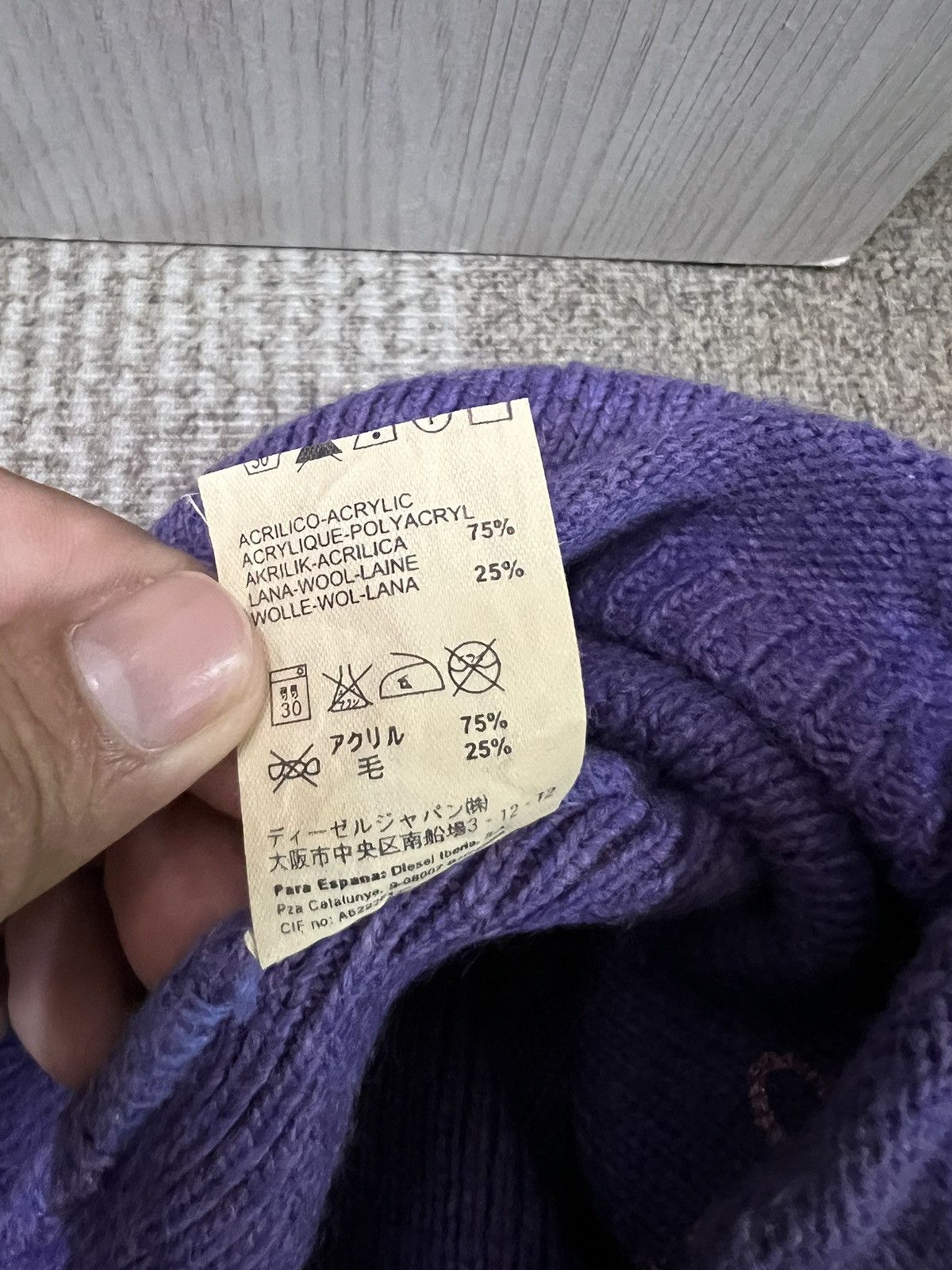 Diesel Diesel Beanie Hats Size ONE SIZE - 7 Thumbnail
