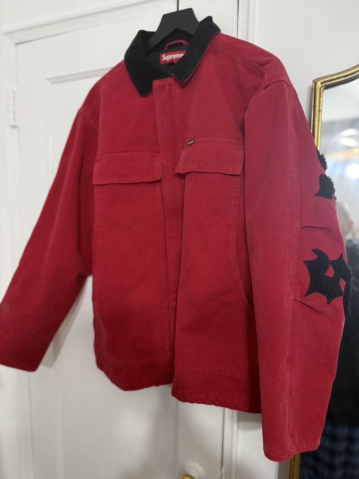 Supreme Old English Canvas Jacket Size US L / EU 52-54 / 3 - 1 Thumbnail