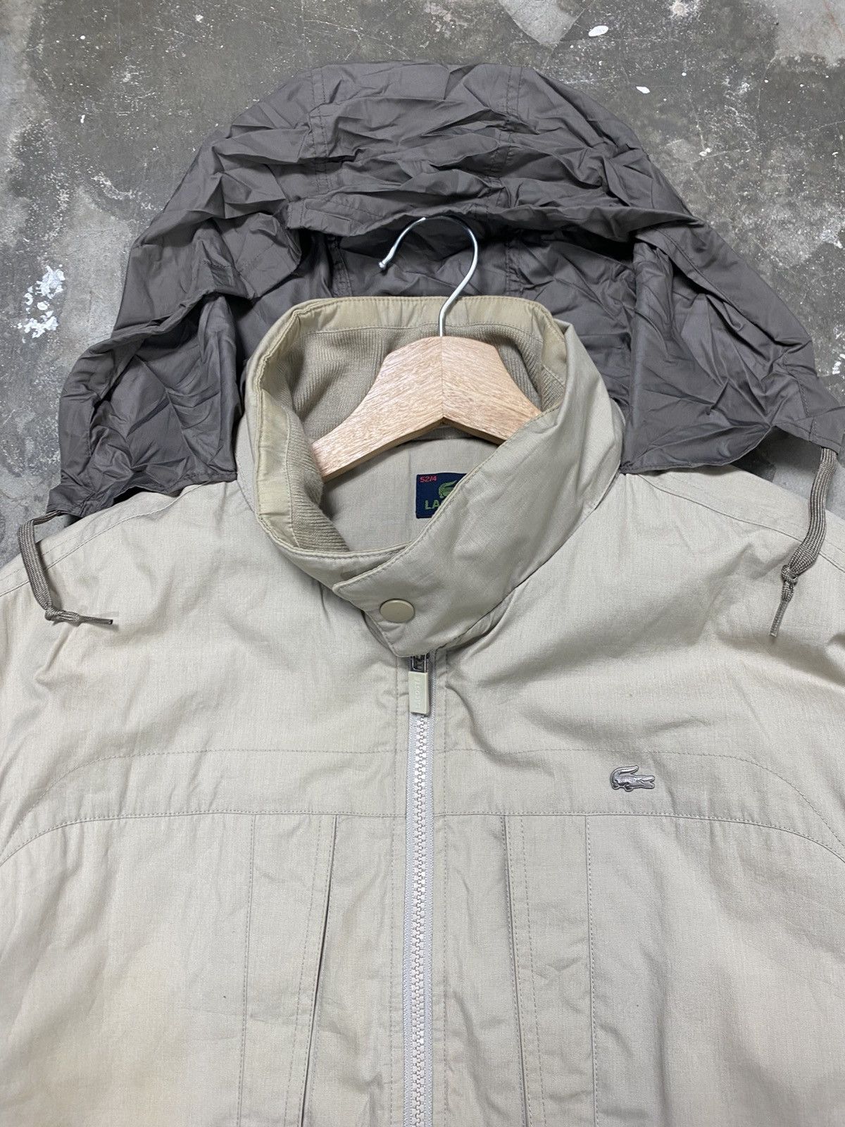 Lacoste Vintage Lacoste Zipper Jacket Size US L / EU 52-54 / 3 - 14 Thumbnail
