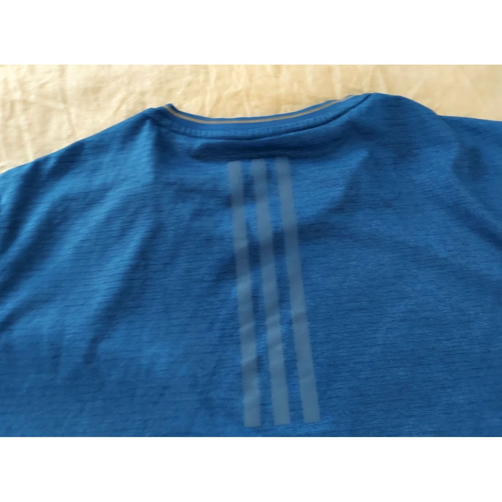 Adidas adidas Shirt Mens L Large Blue Athletic Gym Workout Size US L / EU 52-54 / 3 - 6 Thumbnail
