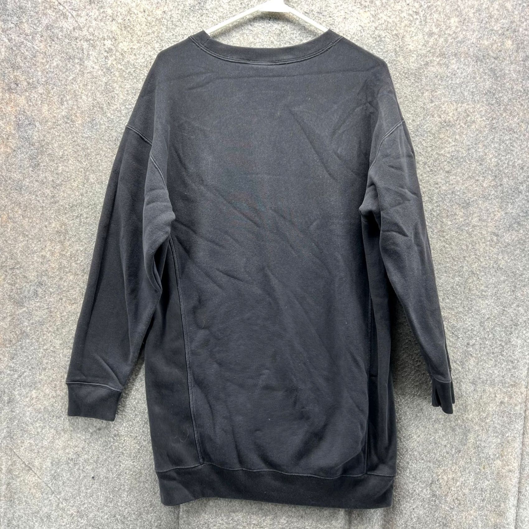 Champion VINTAGE Champion Sweater Dress Womens M Black Reverse Weave Embroidery Pullover Crew Neck Long Sleeve Size M / US 6-8 / IT 42-44 - 2 Thumbnail