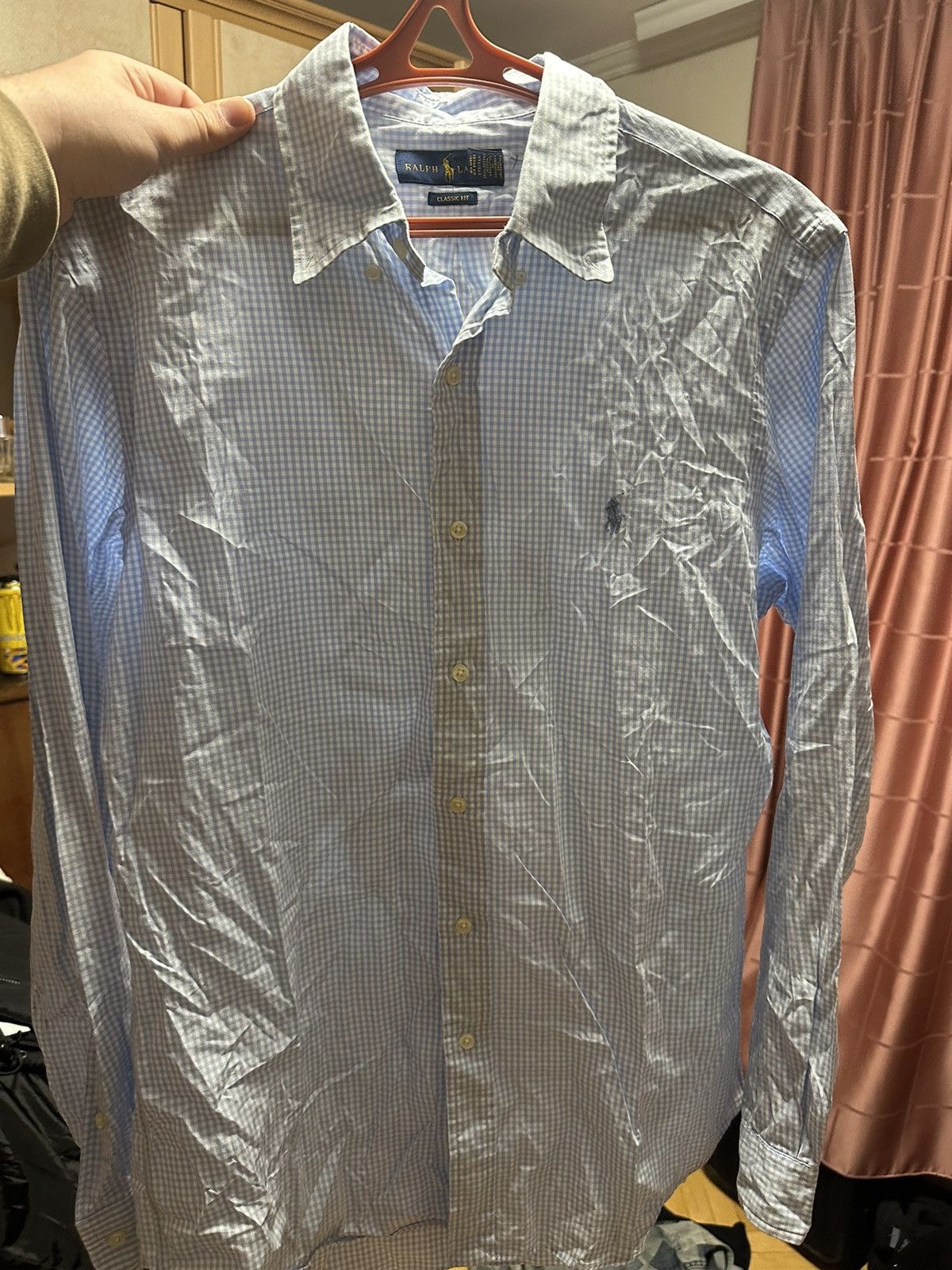 Polo Ralph Lauren Polo Ralph Lauren Blue and White Shirt Button Ups Size US M / EU 48-50 / 2 - 2 Thumbnail
