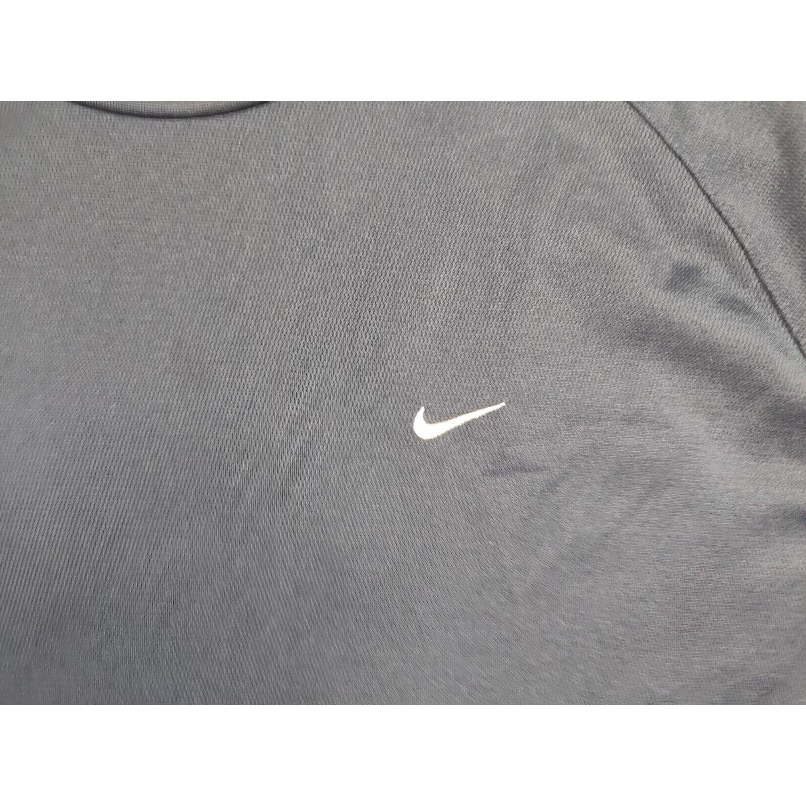 Nike Nike Shirt Adult Mens XL Dark Blue Orange Embroidered Swoosh Size US XL / EU 56 / 4 - 2 Thumbnail
