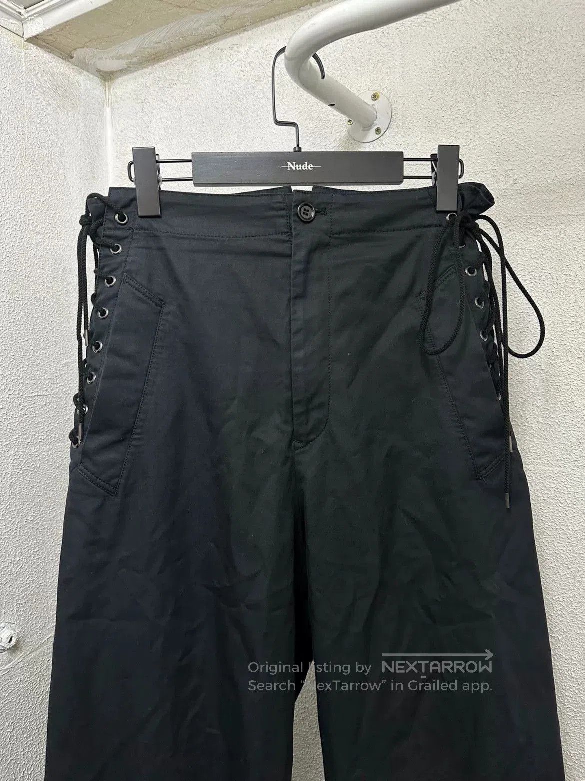 Yohji Yamamoto Yohji Yamamoto Y's Men's Strap Pants. Size US 32 / EU 48 - 5 Thumbnail