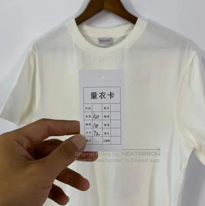 Burberry Burberry Men's White T-Shirt in Size XL. Size US XL / EU 56 / 4 - 5 Thumbnail
