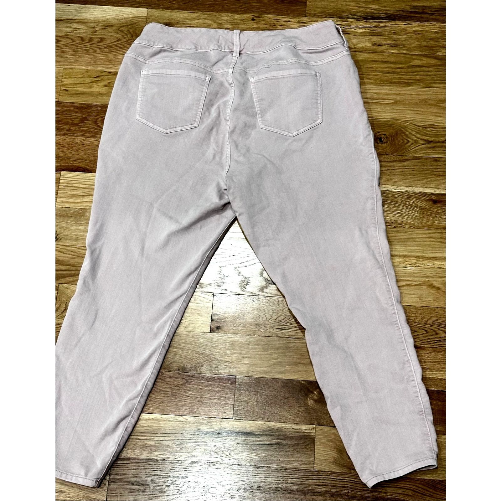 Other Torrid Womens Plus Slim Leg Stretch Designer Jeans Pink 20R Size 42" / US 20 - 9 Thumbnail