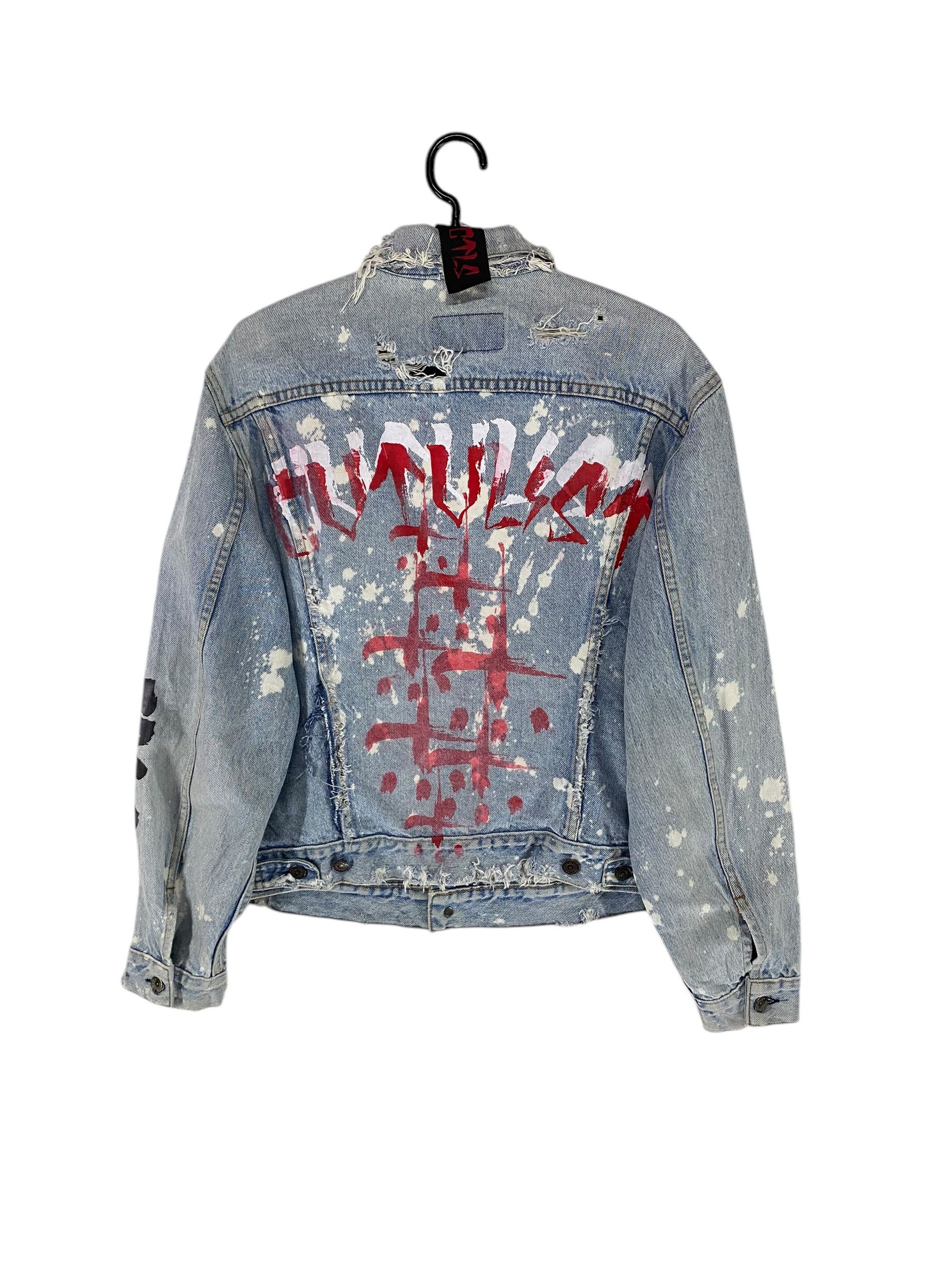 Designer CTLS very special only one rework vintage levis jacket Size US M / EU 48-50 / 2 - 2 Thumbnail