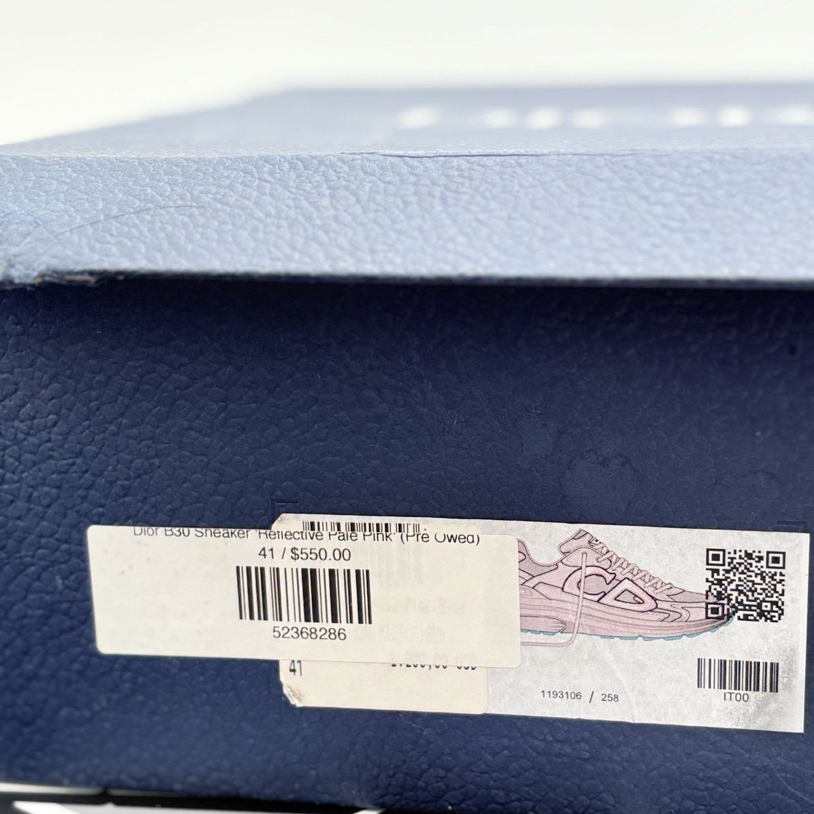 Dior Dior B30 Reflective ' Pale Pink Blue ' | GREAT CONDITION! Size US 8 / EU 41 - 16 Thumbnail