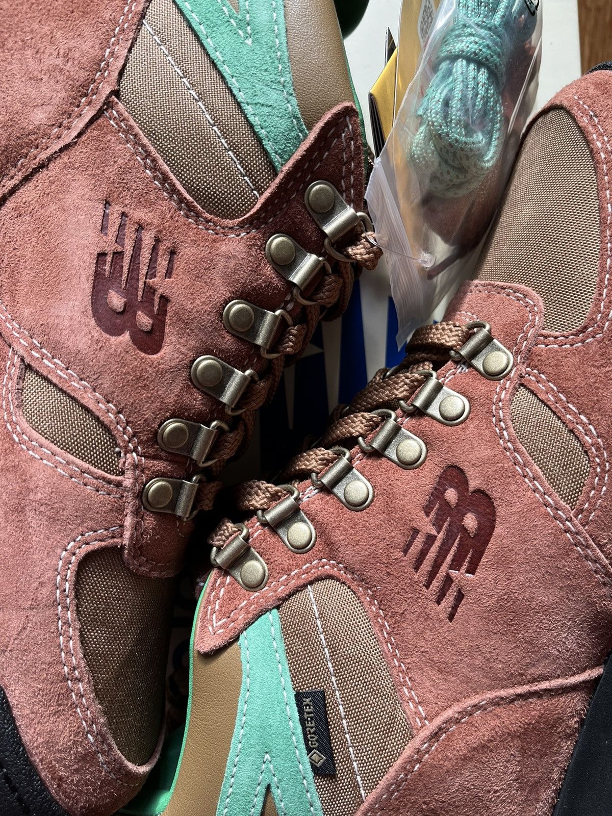 Aime Leon Dore × Goretex × New Balance US 6 ALD New balance Rainier boots Gore Tex brown green Size US 6 / EU 39 - 5 Thumbnail