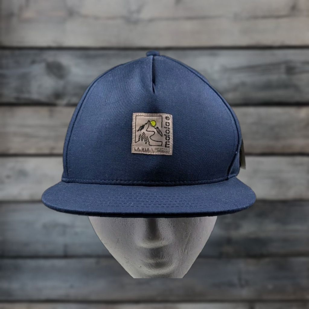 Essentials Maloja Street Essentials Spitzberg Snapback Hat Cap Blue NEW OSFM Size ONE SIZE - 1 Thumbnail