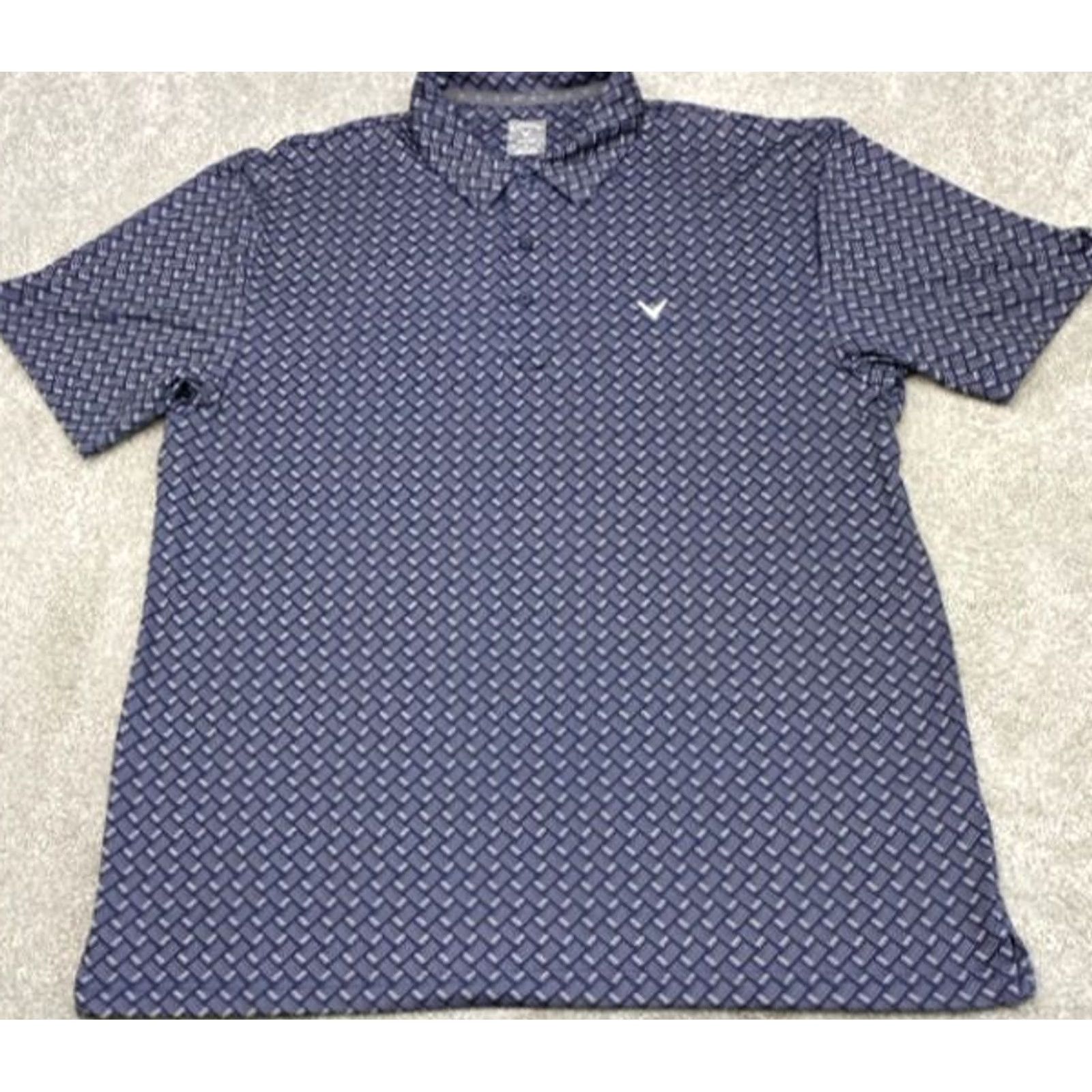 Callaway Callaway Polo Shirt Opti-Dri Men's XL Short Sleeve Black Gray Golf Clubs Design Polo Size US XL / EU 56 / 4 - 2 Thumbnail